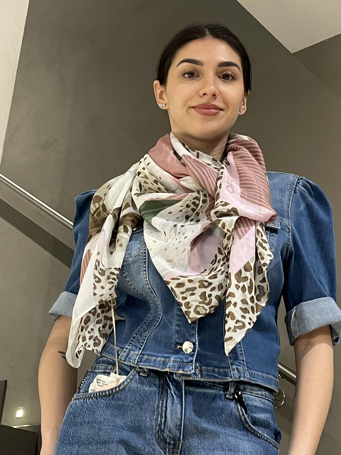 FOULARD LIU.JO ACCESSORIES 2A6050 VERDE