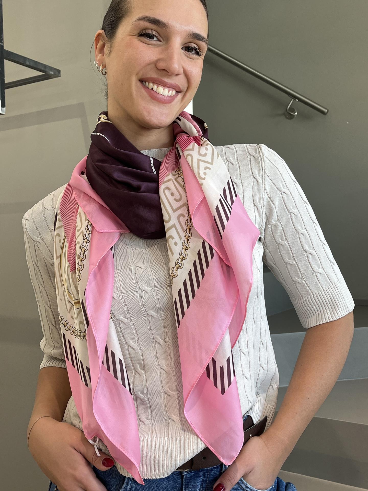 FOULARD LIU.JO ACCESSORIES 2A6055 FUXIA