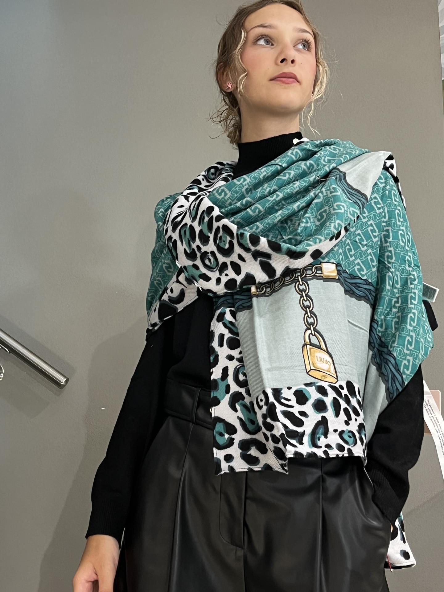 FOULARD LIU.JO ACCESSORIES 2F4096 VERDE