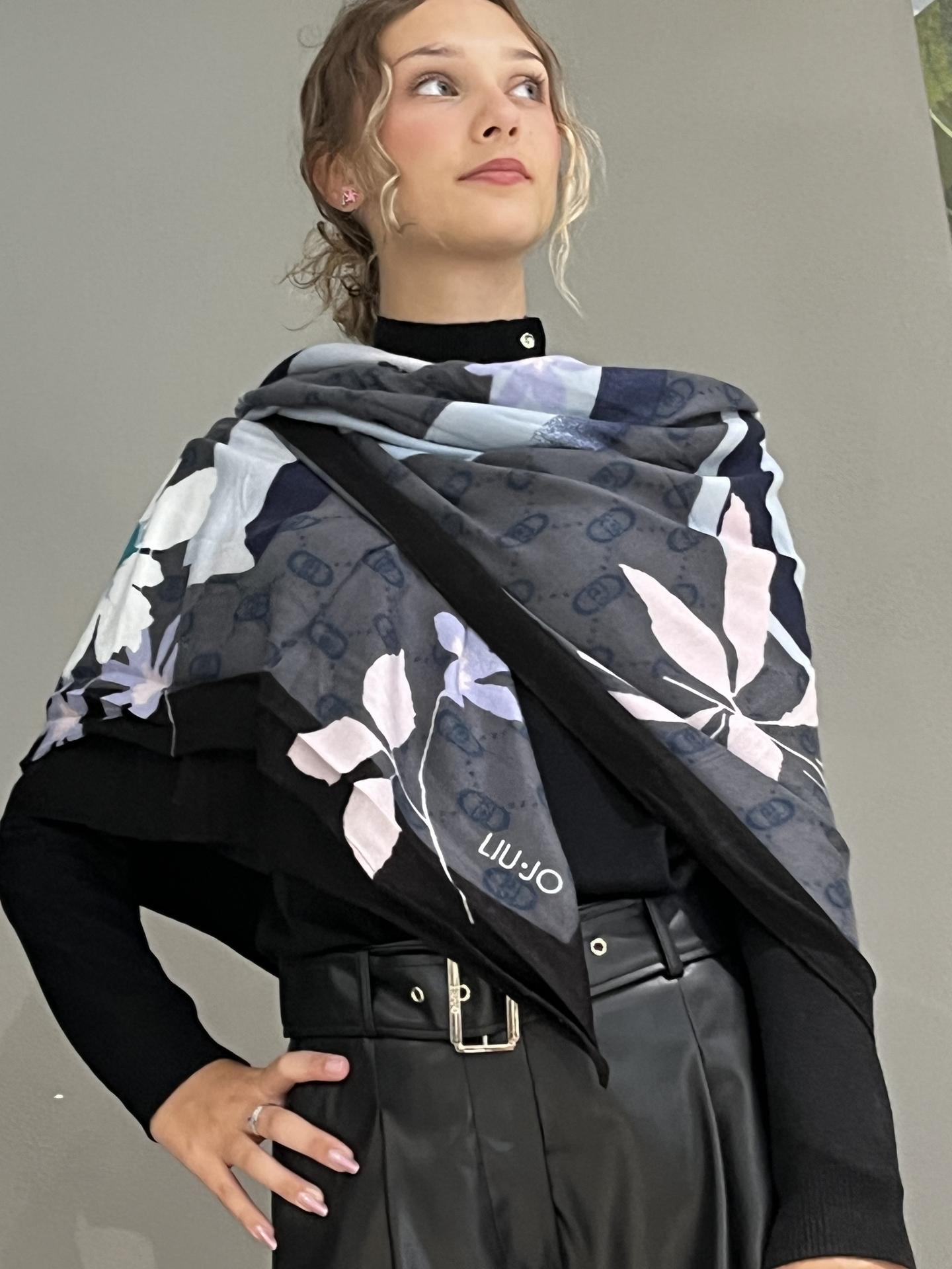 FOULARD LIU.JO ACCESSORIES 2F4097 NERO