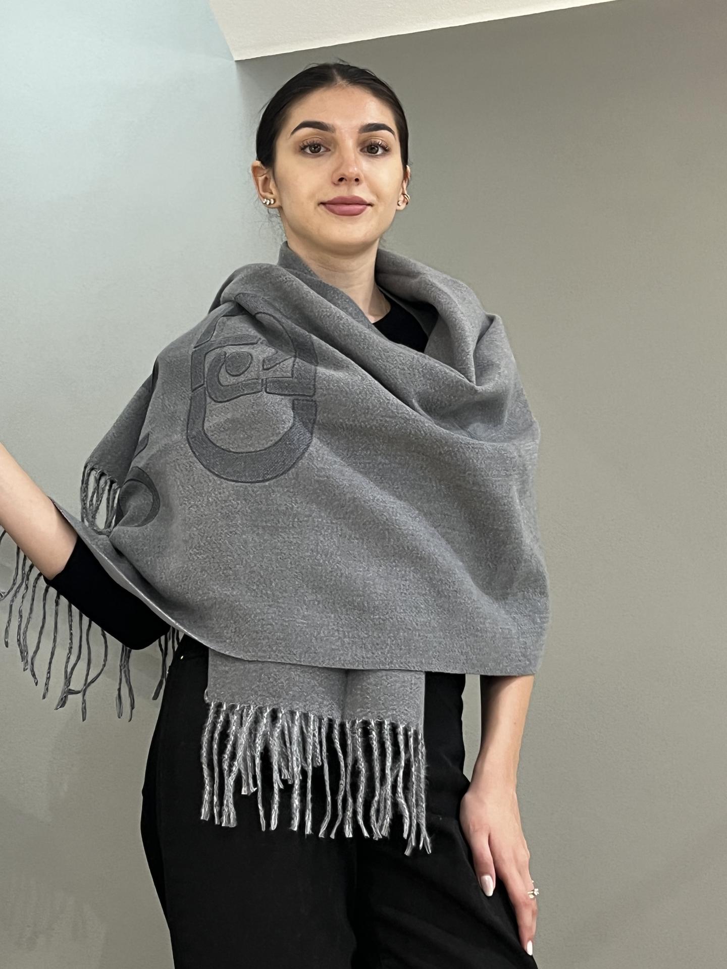 FOULARD LIU.JO ACCESSORIES 2F5023 GRIGIO