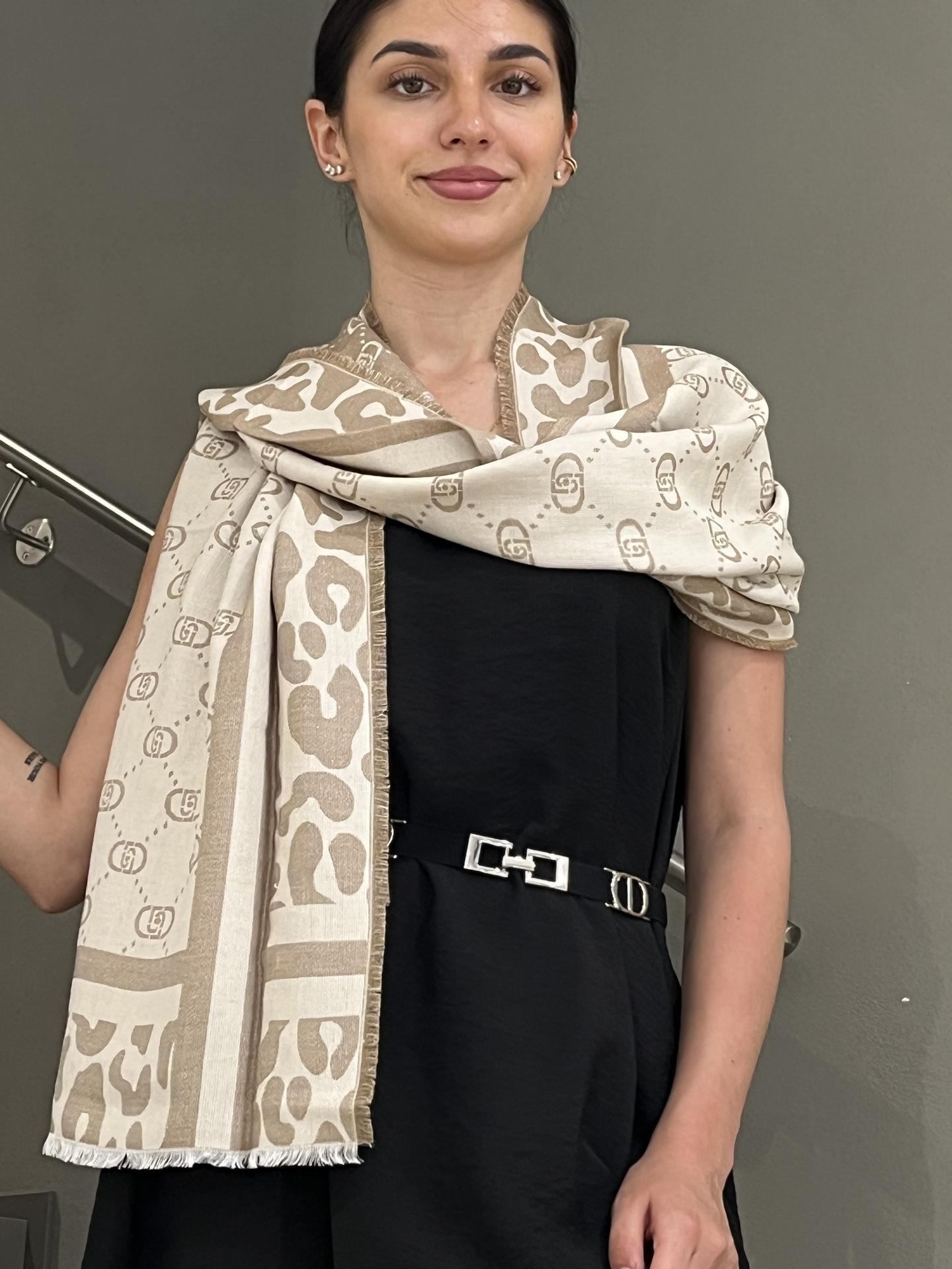 FOULARD LIU.JO ACCESSORIES 2F5040 BEIGE