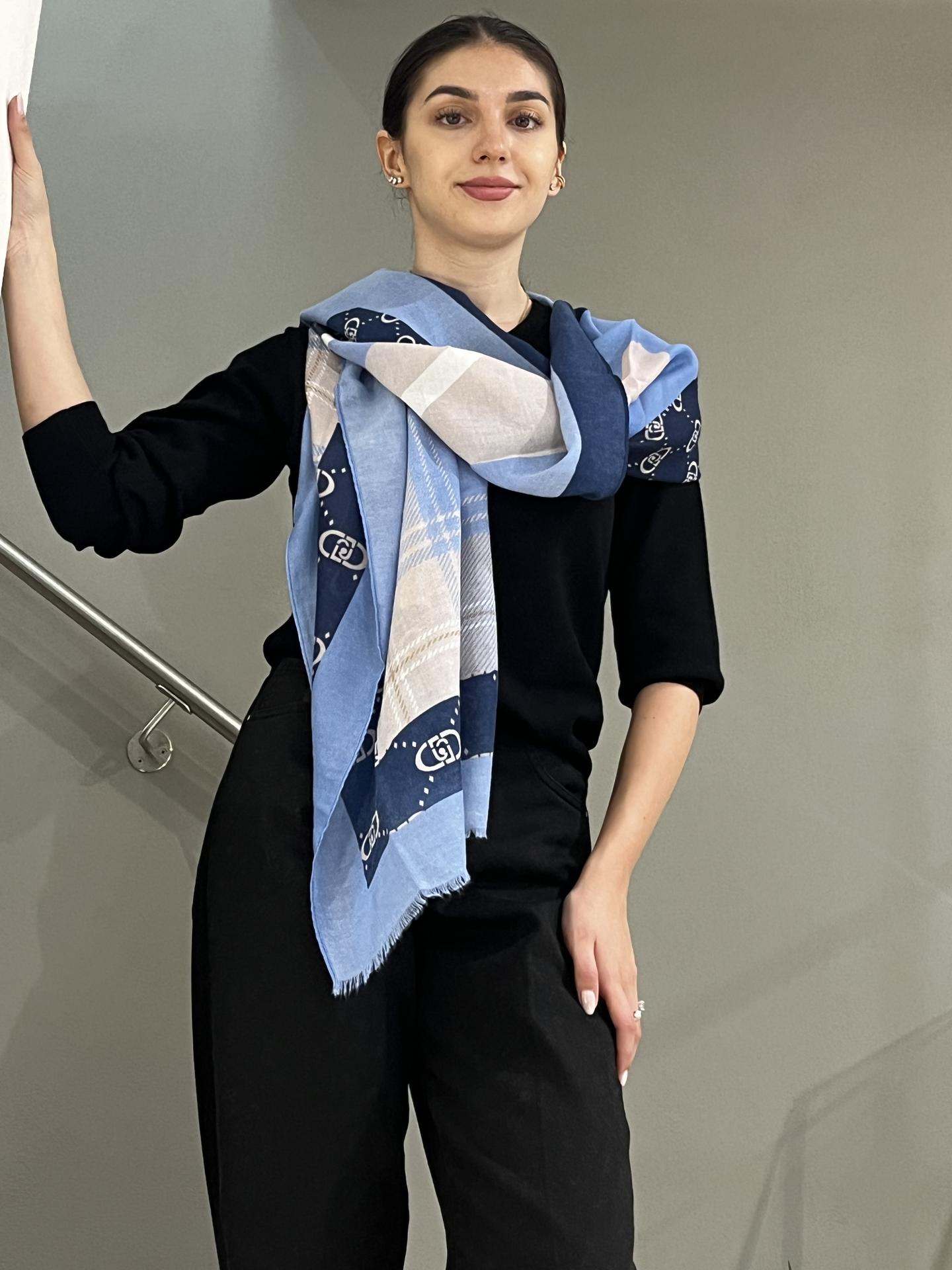 FOULARD LIU.JO ACCESSORIES 2F5072 AZZURRO