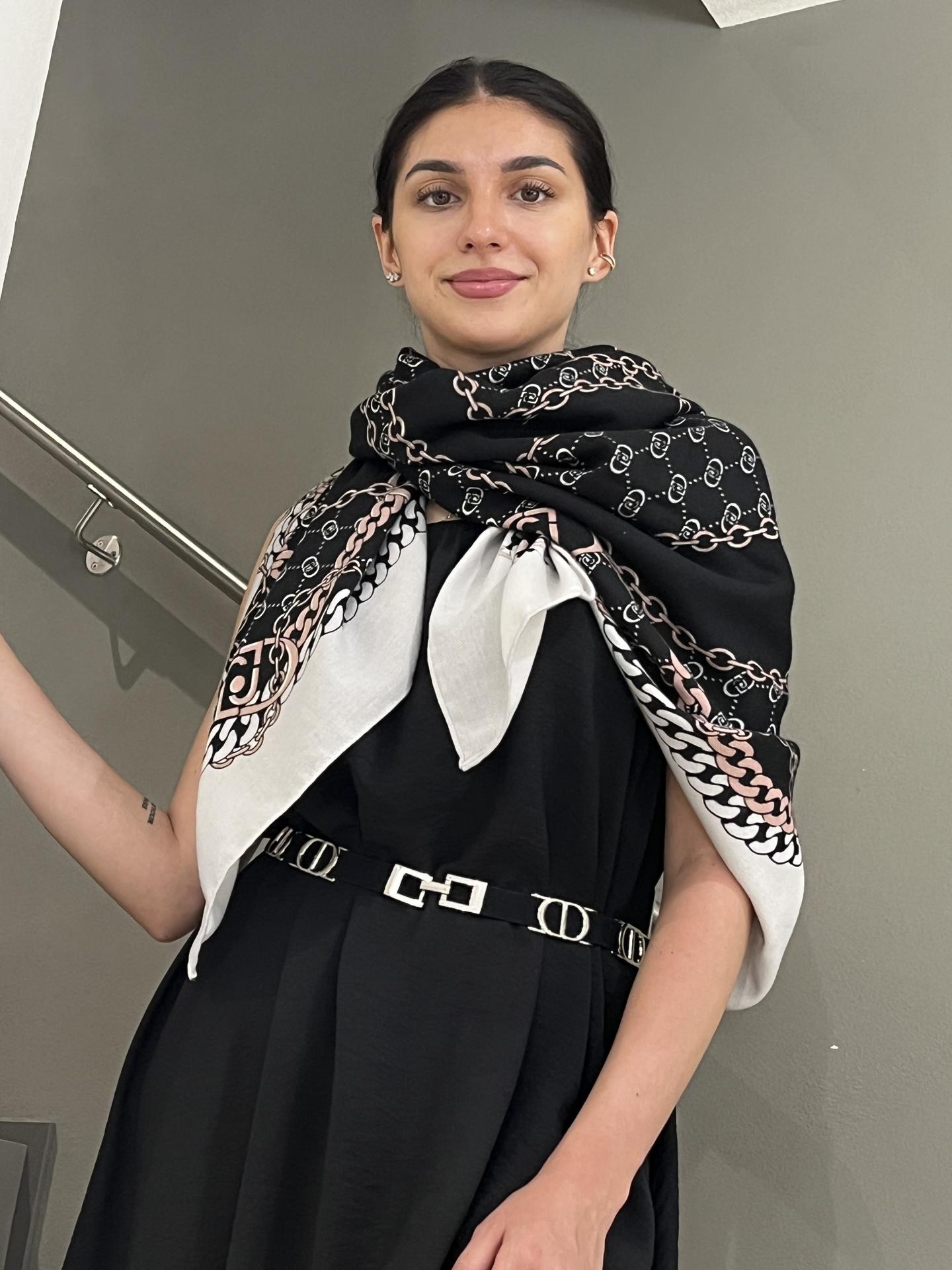 FOULARD LIU.JO ACCESSORIES 2F5073 NERO