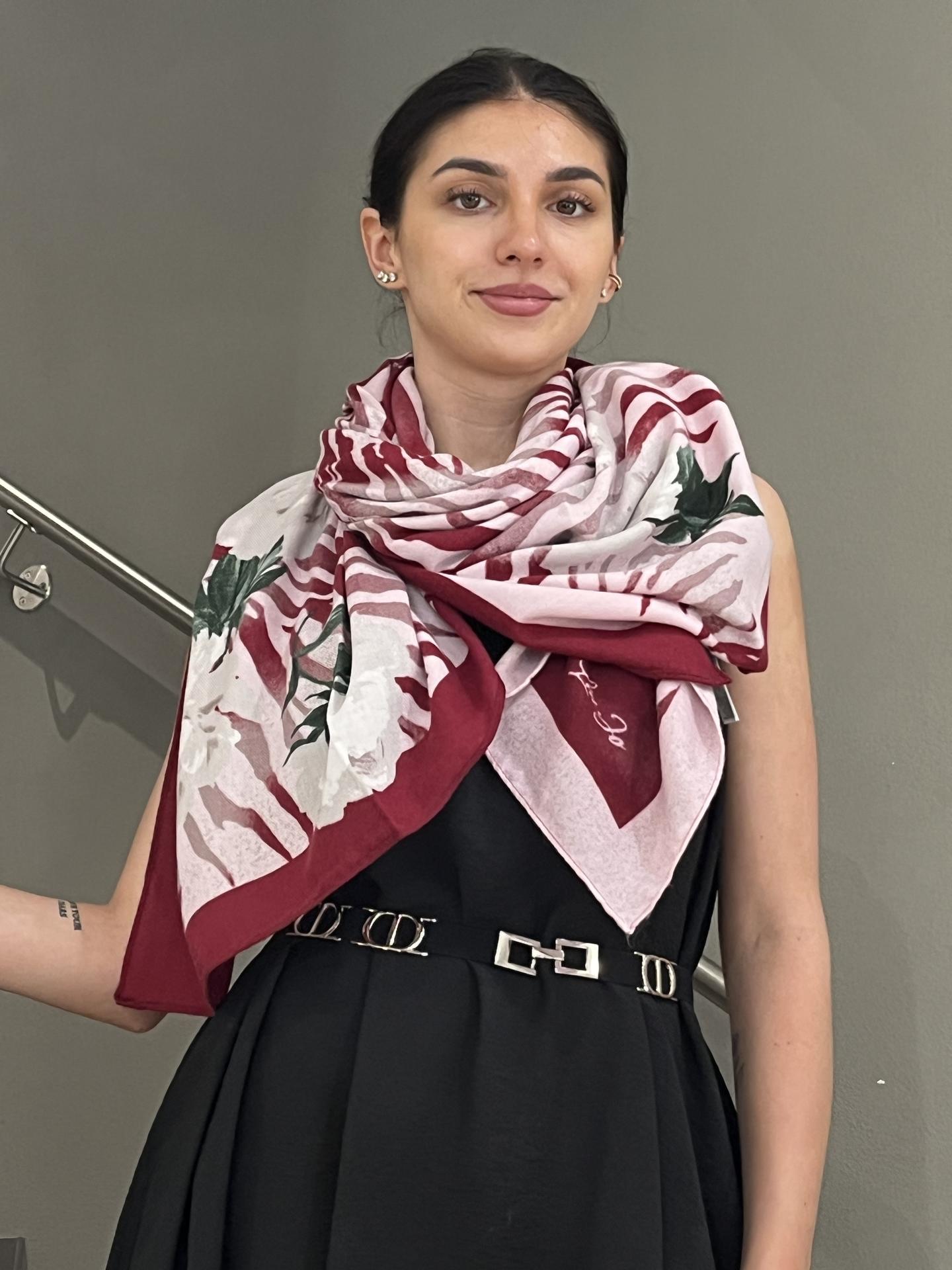 FOULARD LIU.JO ACCESSORIES 2F5075 BORDEAUX