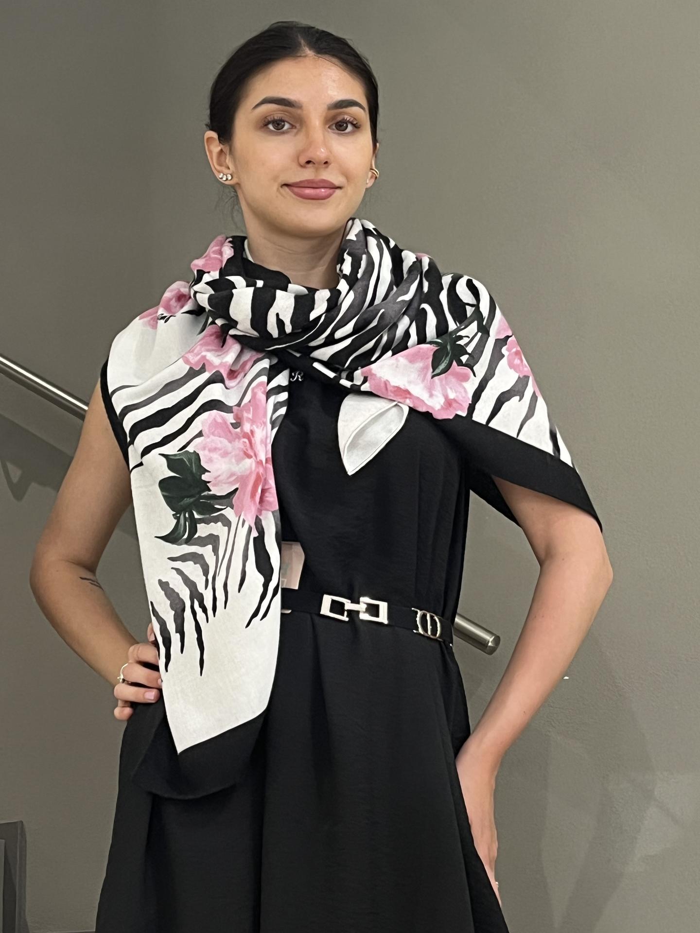 FOULARD LIU.JO ACCESSORIES 2F5075 NERO