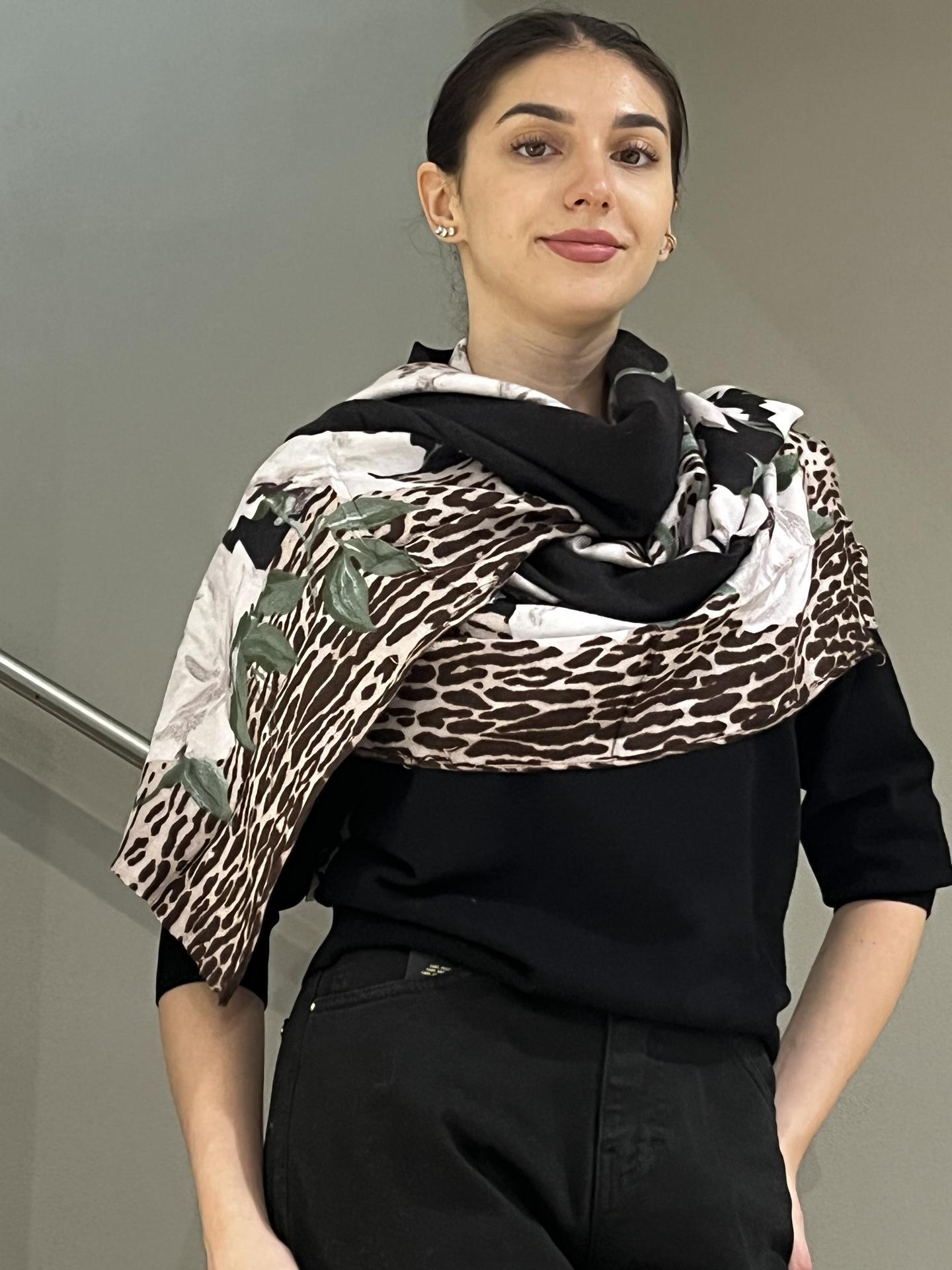 FOULARD LIU.JO ACCESSORIES 2F5077 NERO