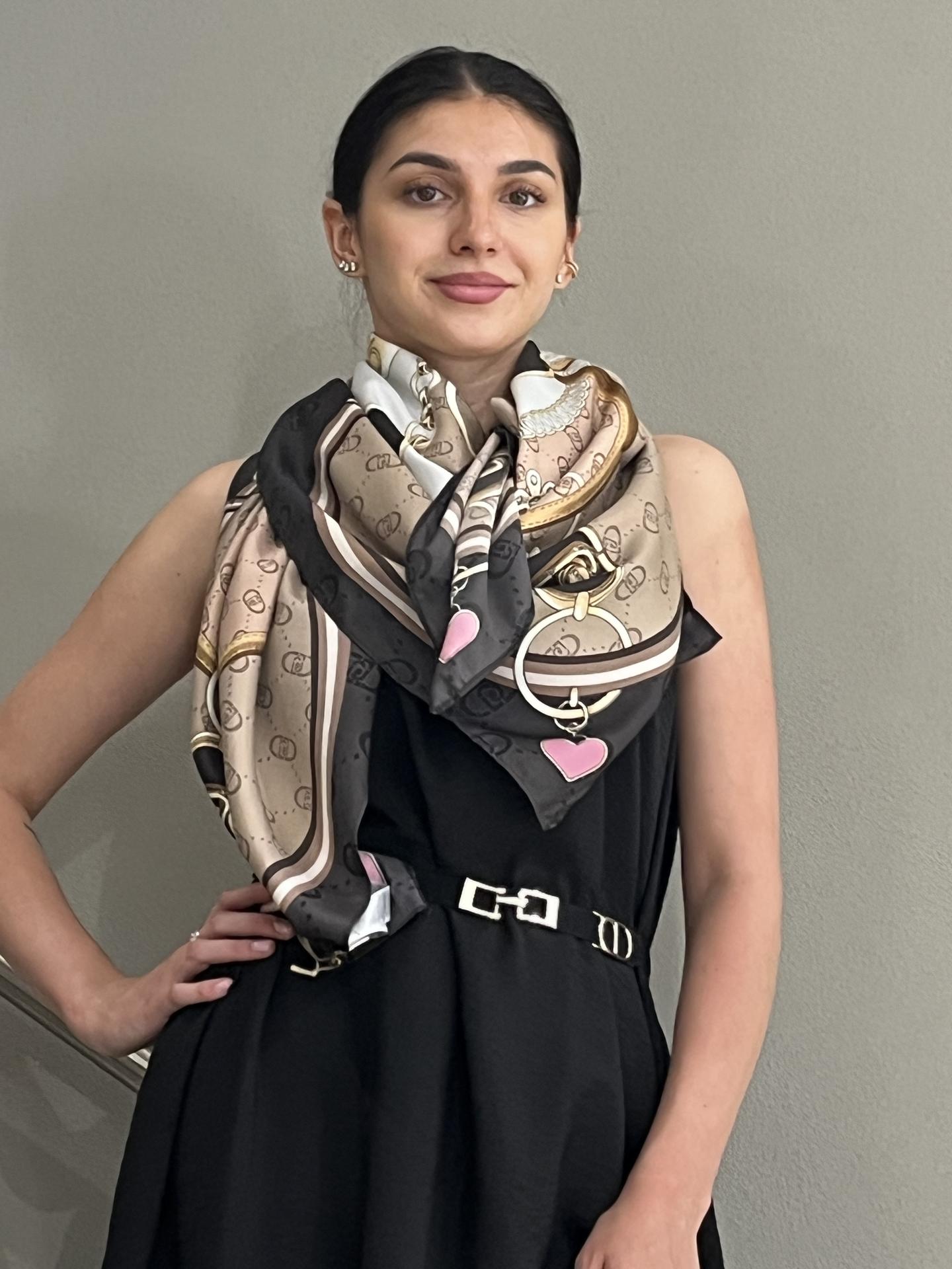 FOULARD LIU.JO ACCESSORIES 2F5078 NATURALE