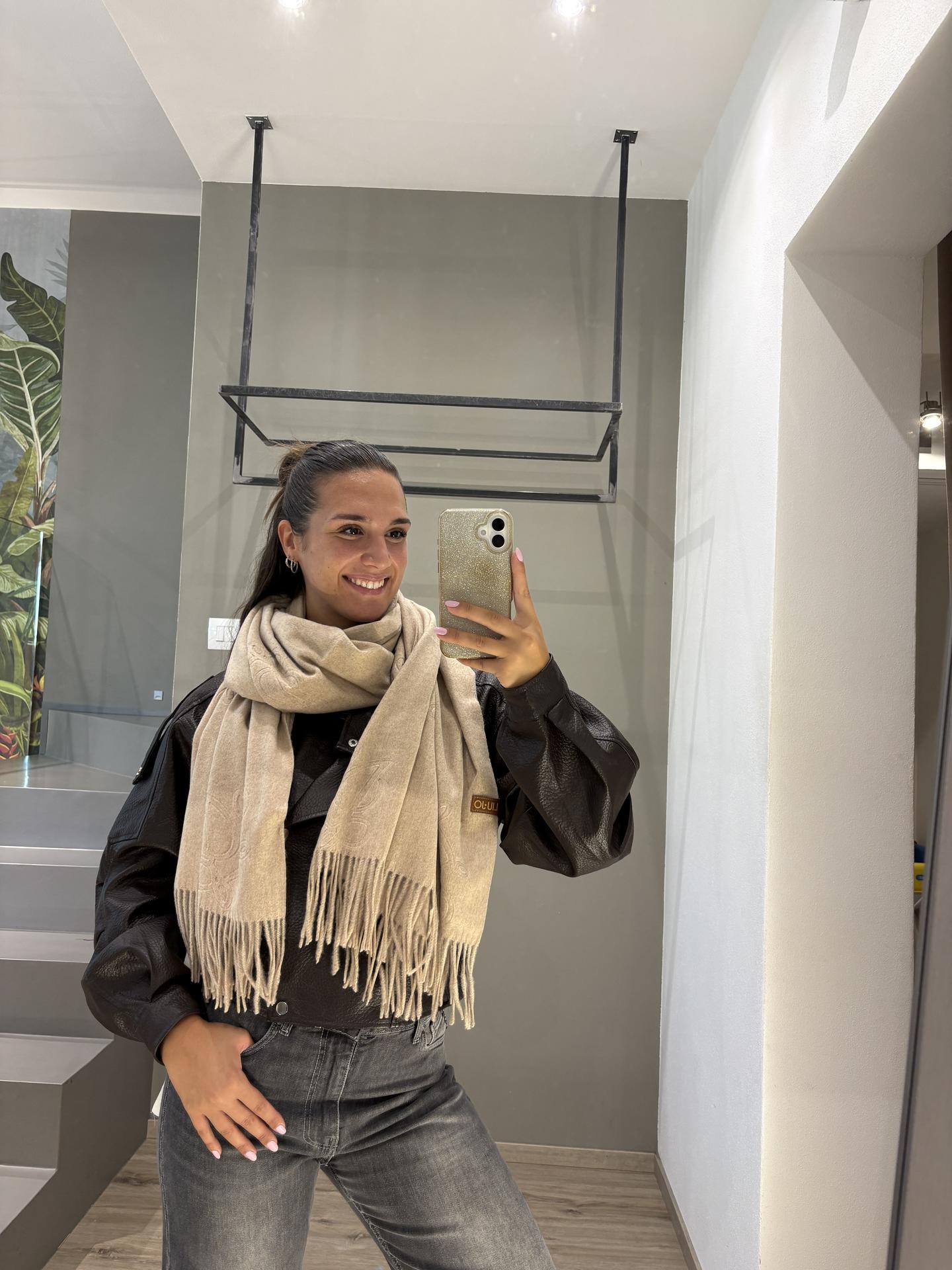 FOULARD LIU.JO ACCESSORIES 2F6033 CAMMELLO