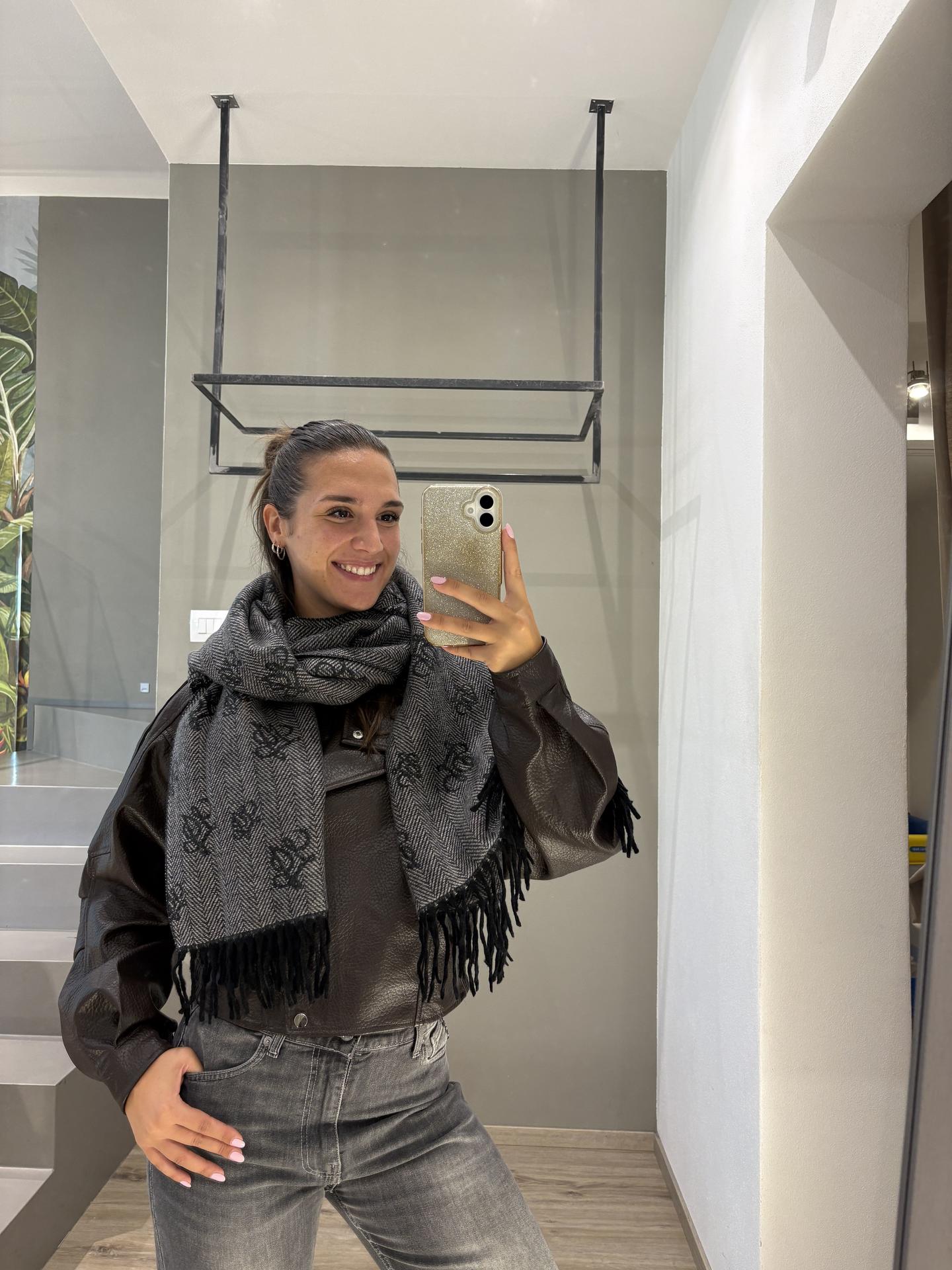 FOULARD LIU.JO ACCESSORIES 2F6034 NERO