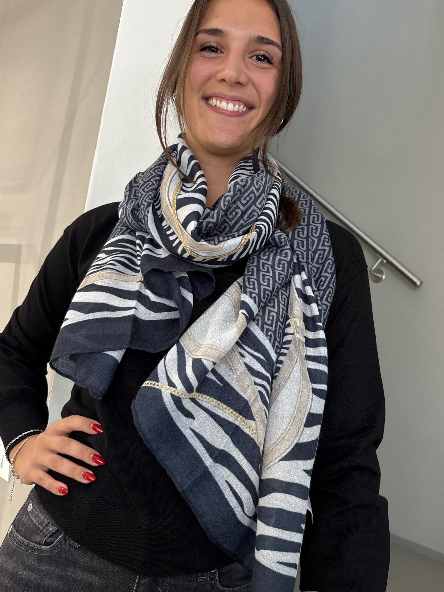FOULARD LIU.JO ACCESSORIES 2F6063 BLUE