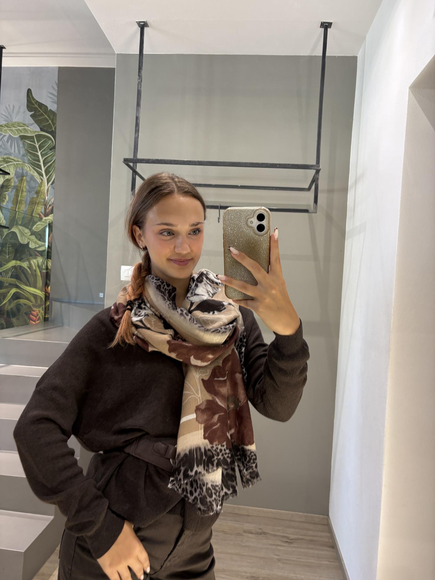 FOULARD LIU.JO ACCESSORIES 2F6065 NATURALE