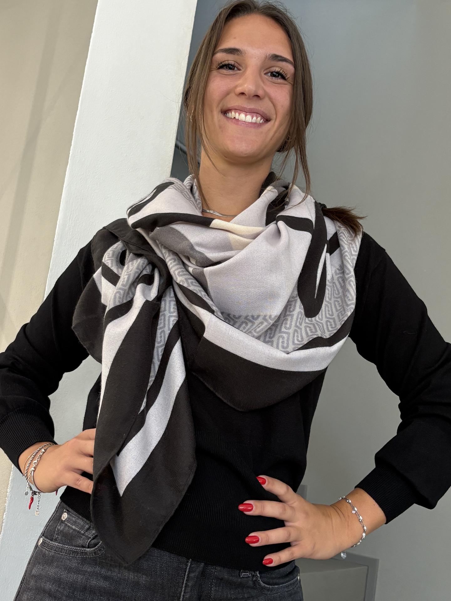 FOULARD LIU.JO ACCESSORIES 2F6068 NERO