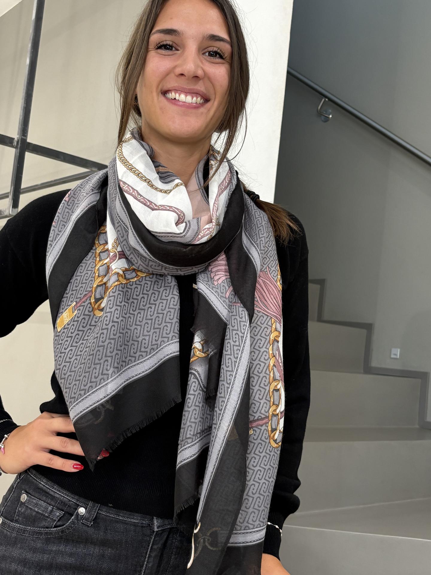 FOULARD LIU.JO ACCESSORIES 2F6072 NERO