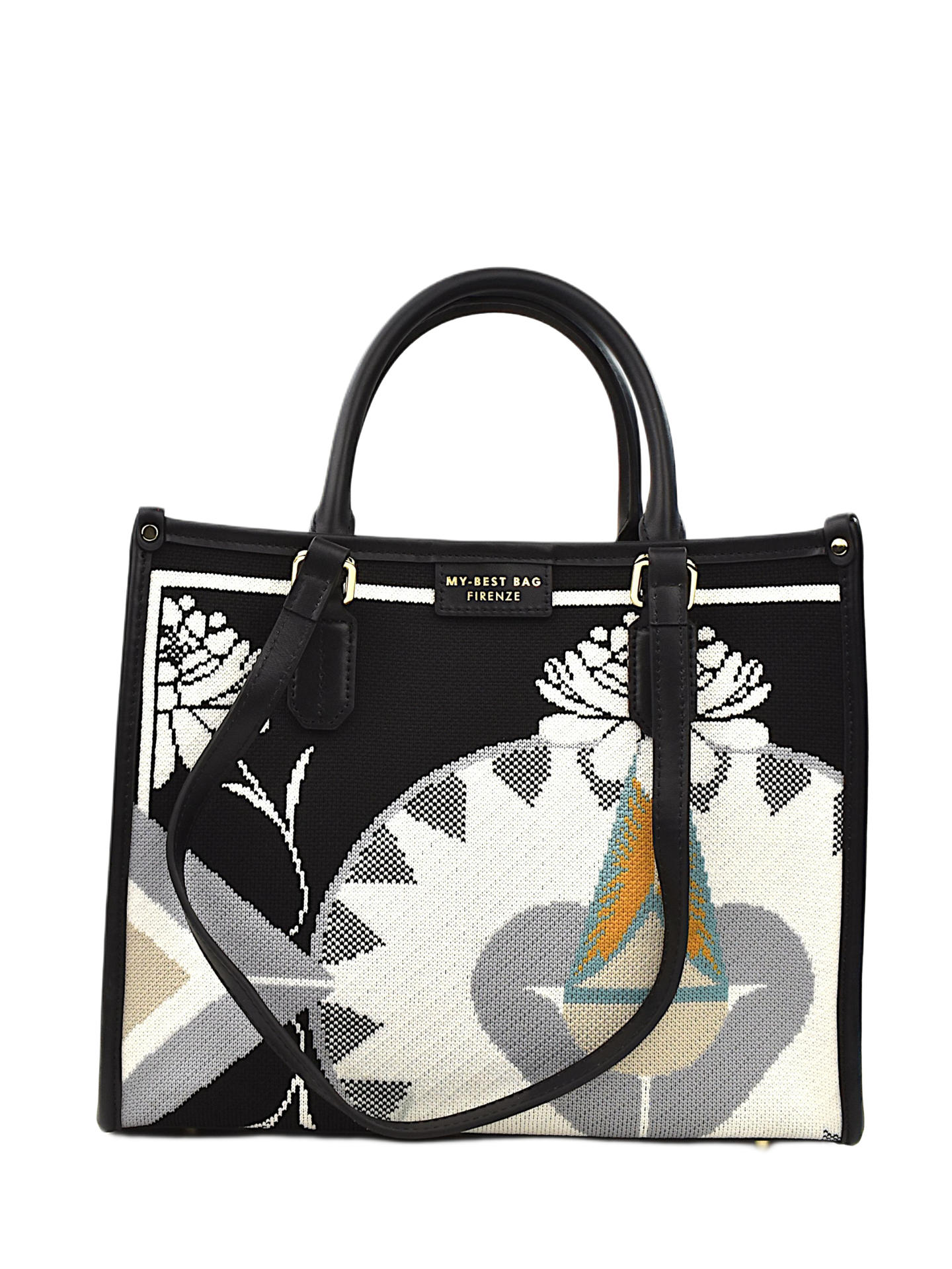 BORSA MY-BEST BAGS FIRENZE 3004 MULTICOLOR