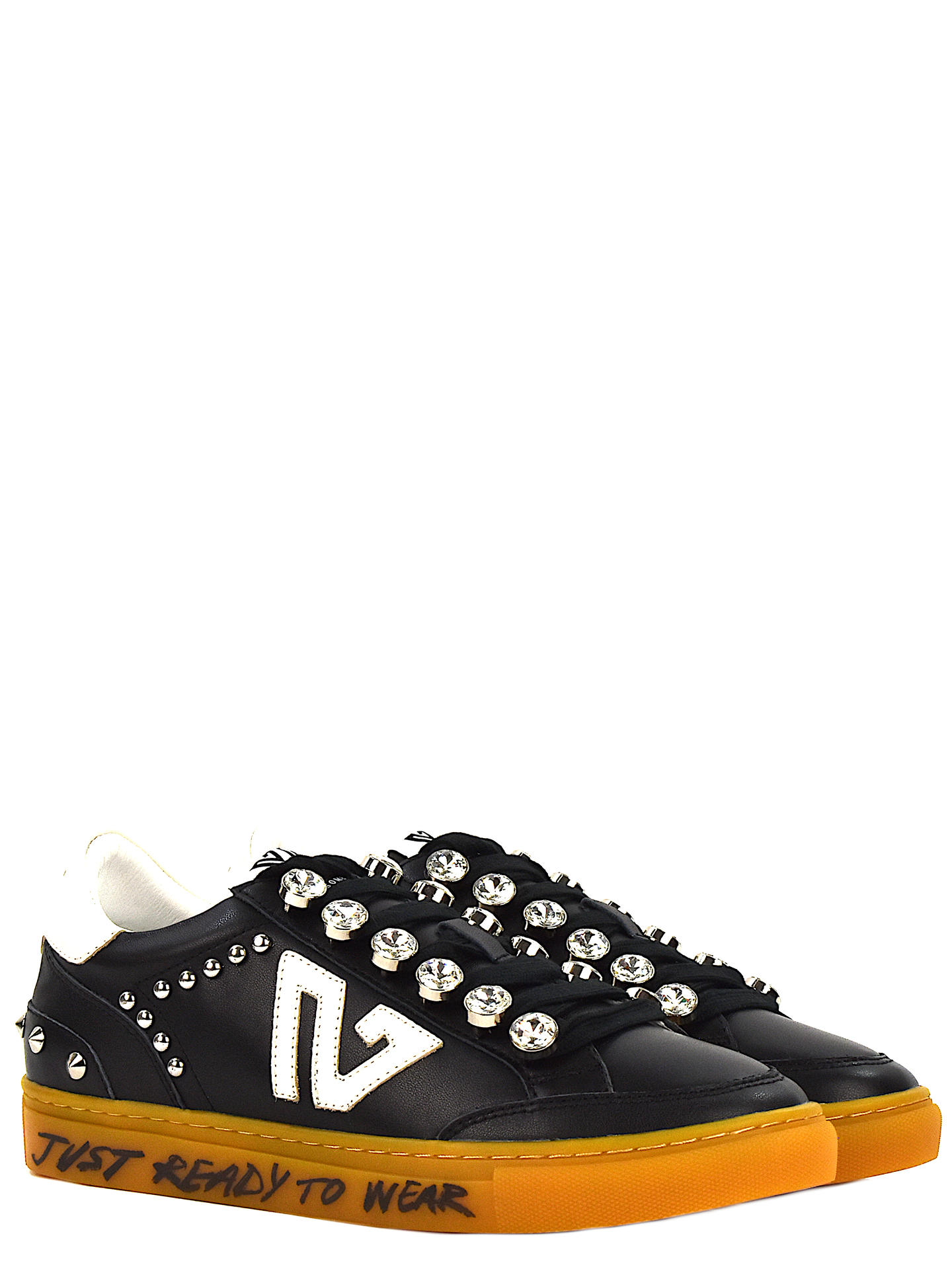 SNEAKERS EMANUELLE VEE 30110 NERO/BIANCO