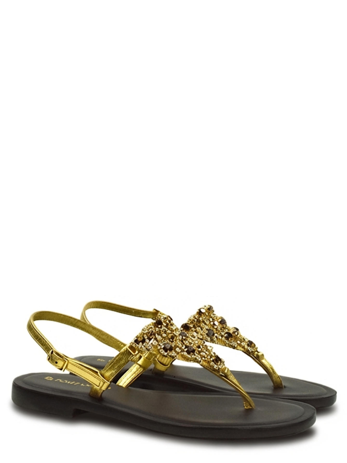 SANDALO BASSO POSITANO 3064 BRONZO