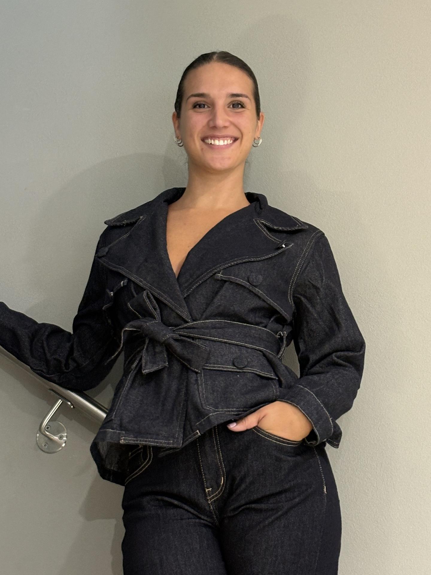 GIUBBINO SUSY MIX 30921 JEANS
