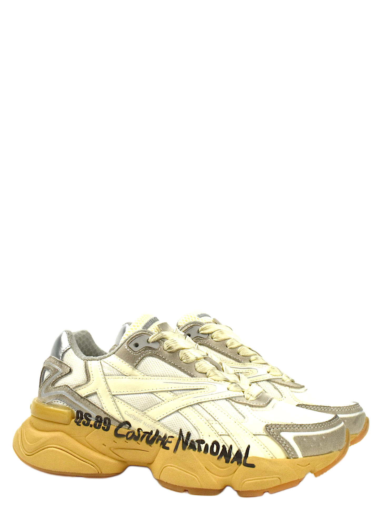 SNEAKERS C.N.C. COSTUME NATIONAL 31204 BIANCO/BEIGE