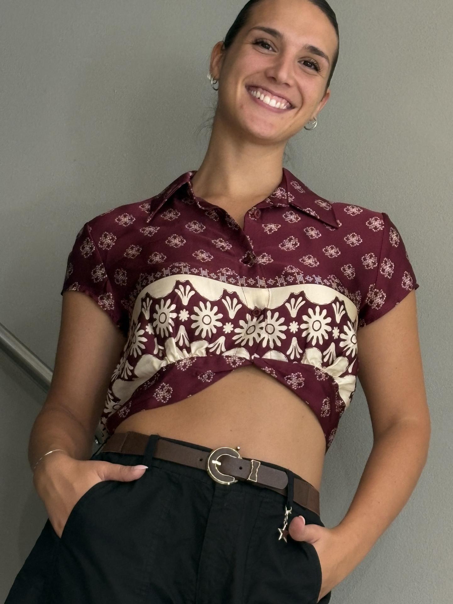 CAMICIA SUSY MIX 31961 BORDEAUX