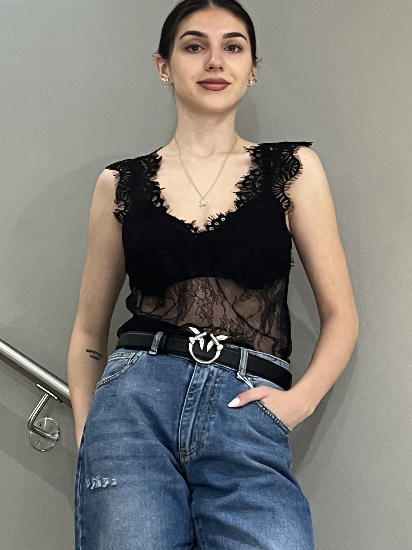 TOP MOTEL 37661G NERO