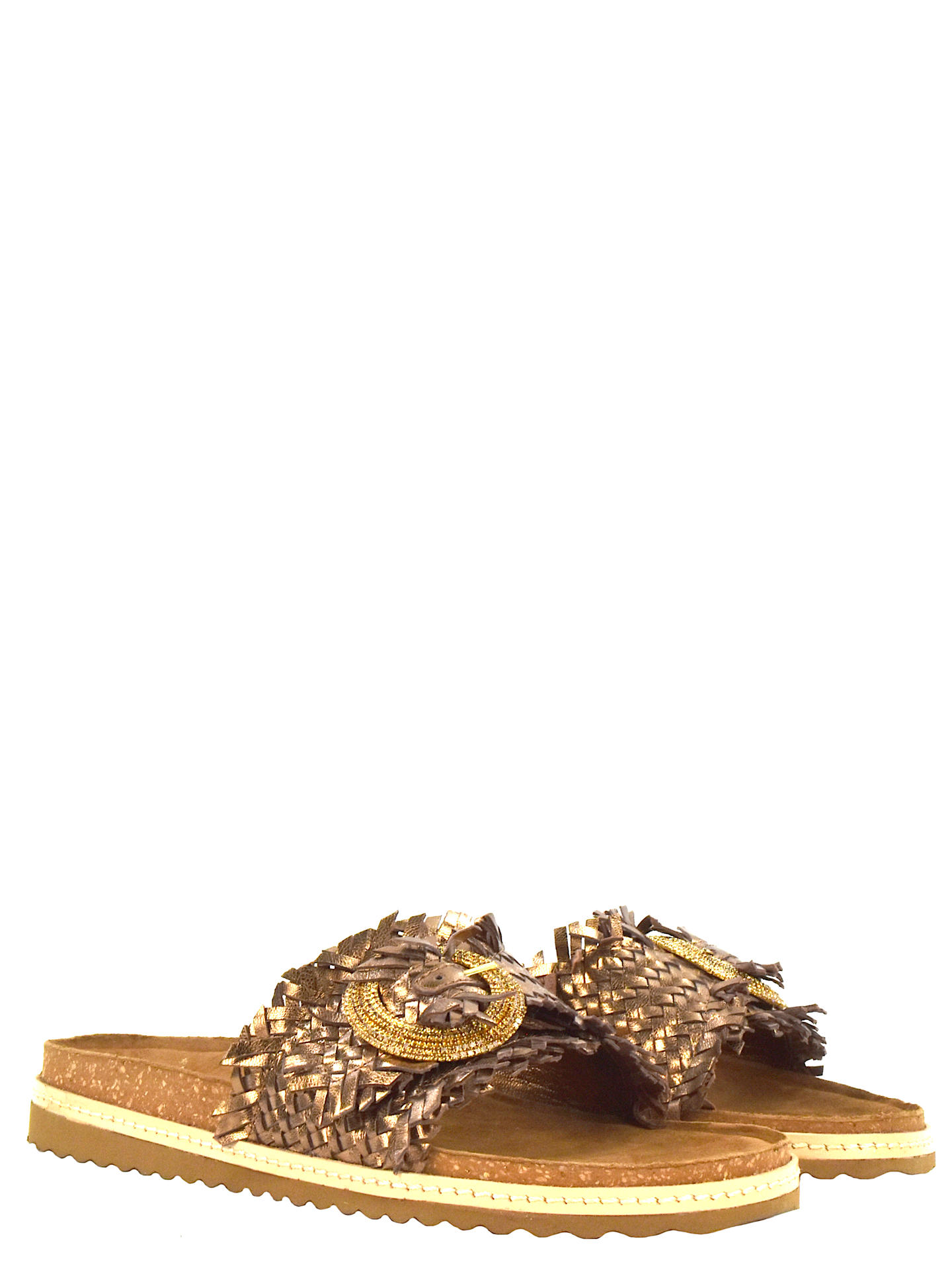 SANDALO BASSO EKP 3947 BRONZO