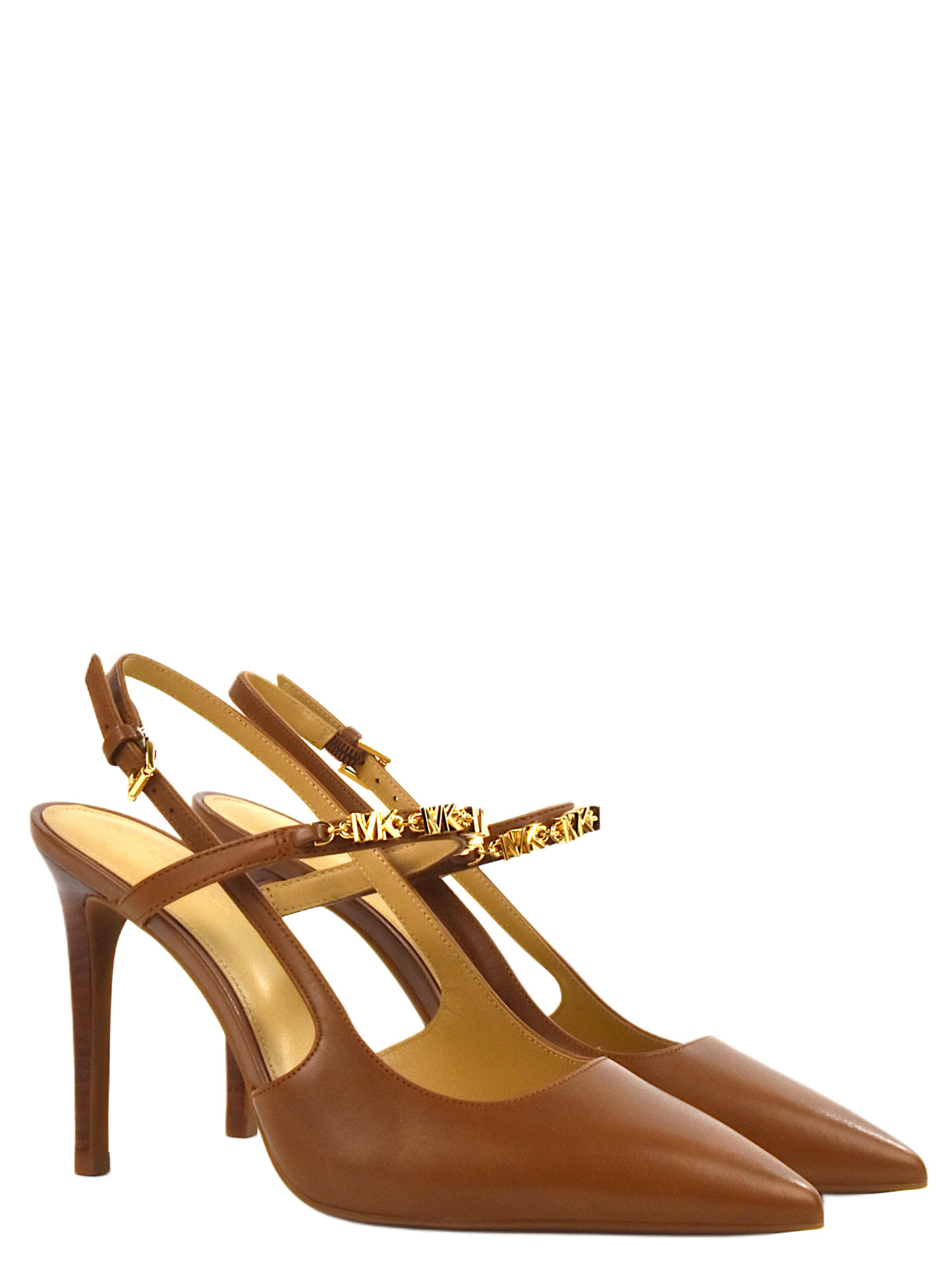 SANDALO ALTO MICHAEL KORS 40R6DIHP CUOIO