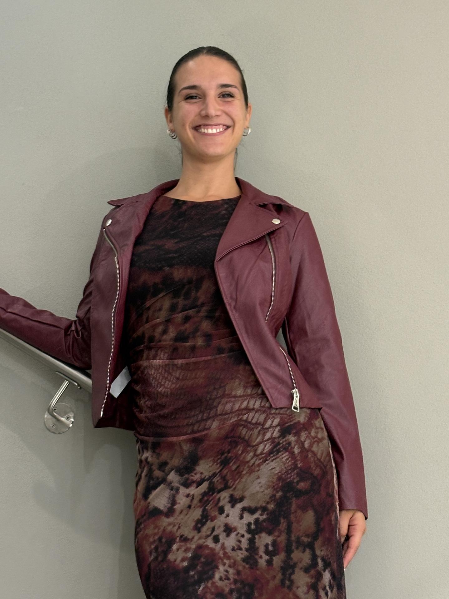 GIUBBINO SUSY MIX 4158 BORDEAUX