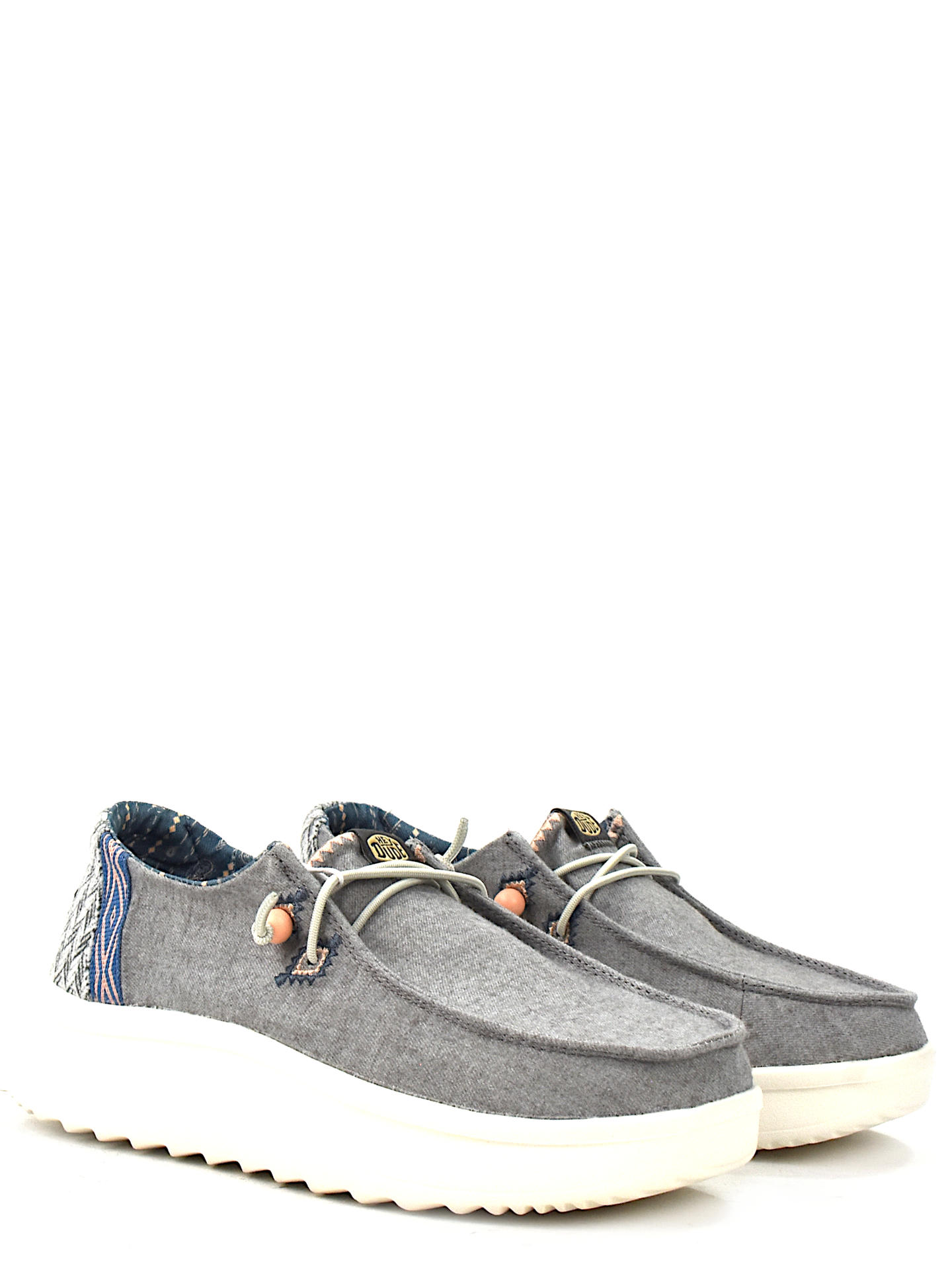 SNEAKERS HEYDUDE 41946 GRIGIO