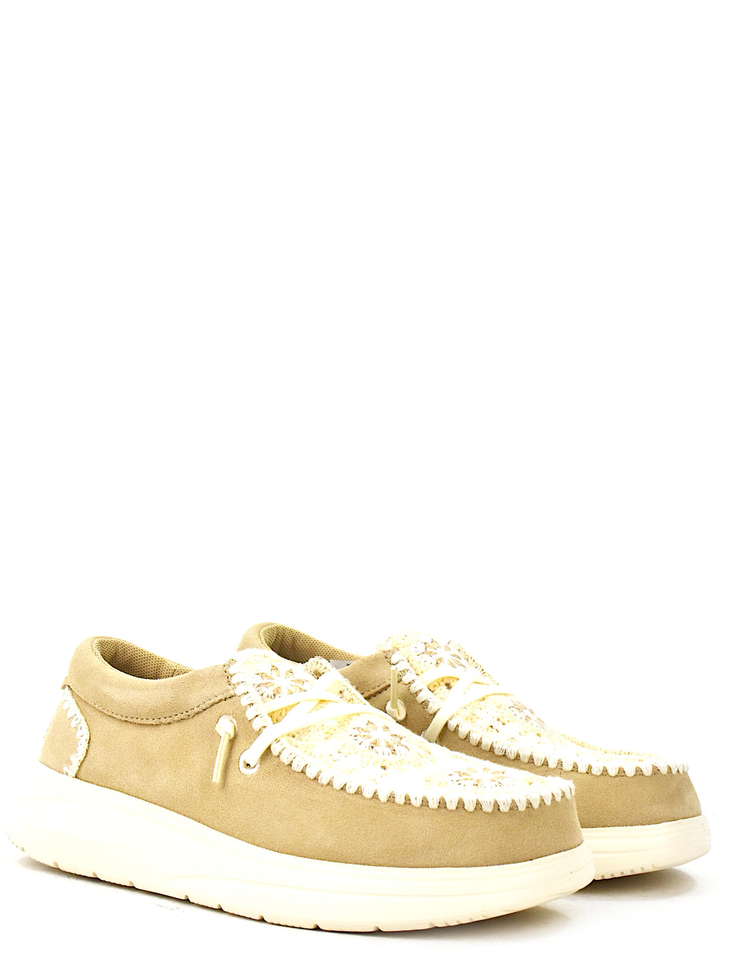 SNEAKERS HEYDUDE 43108 BEIGE