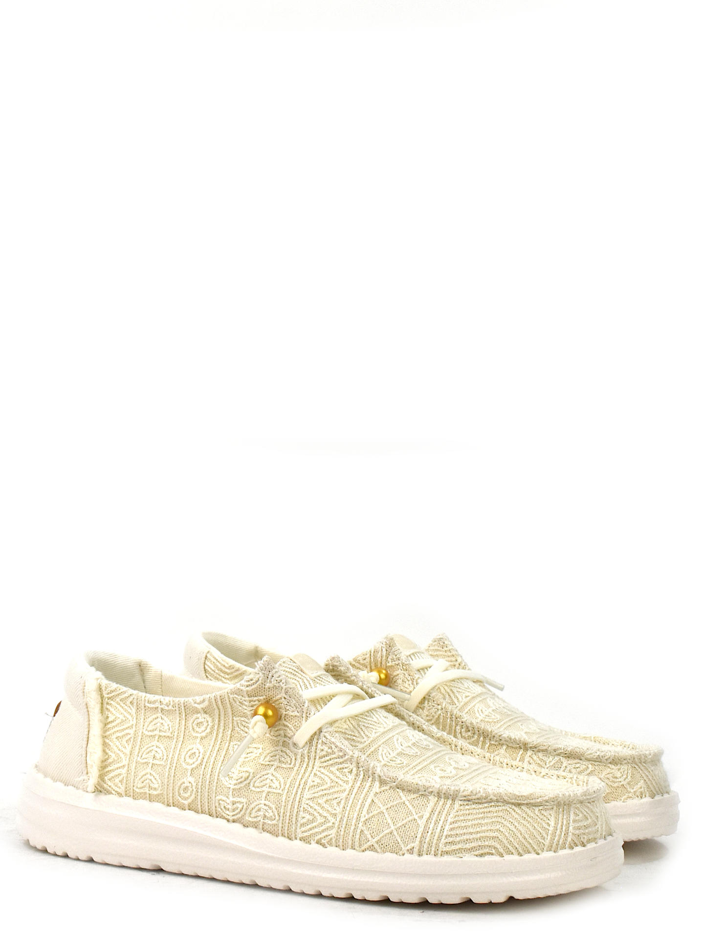 SNEAKERS HEYDUDE 43112 BIANCO