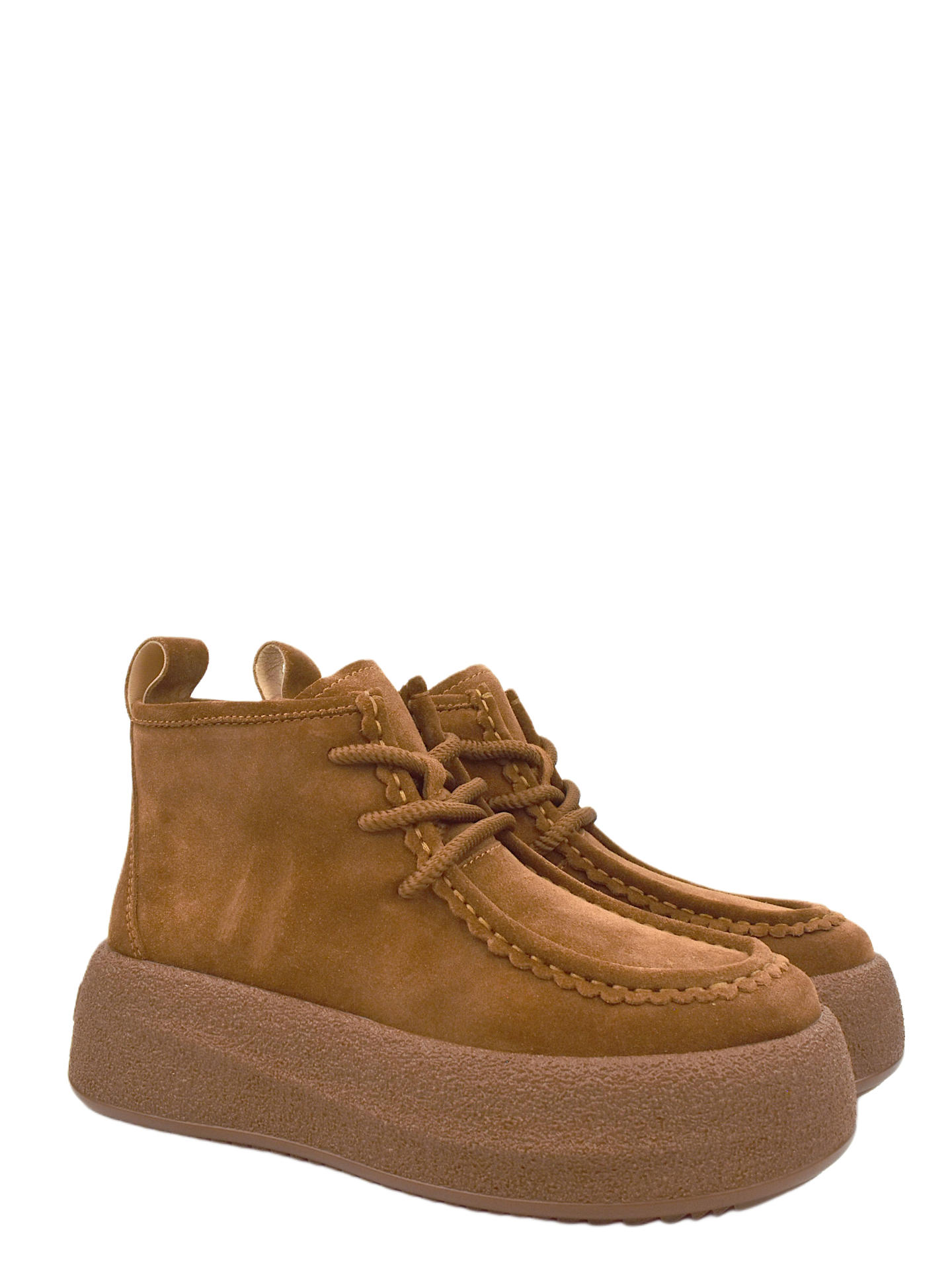 STIVALETTO BASSO LARA MANNI 4401 MARRONE