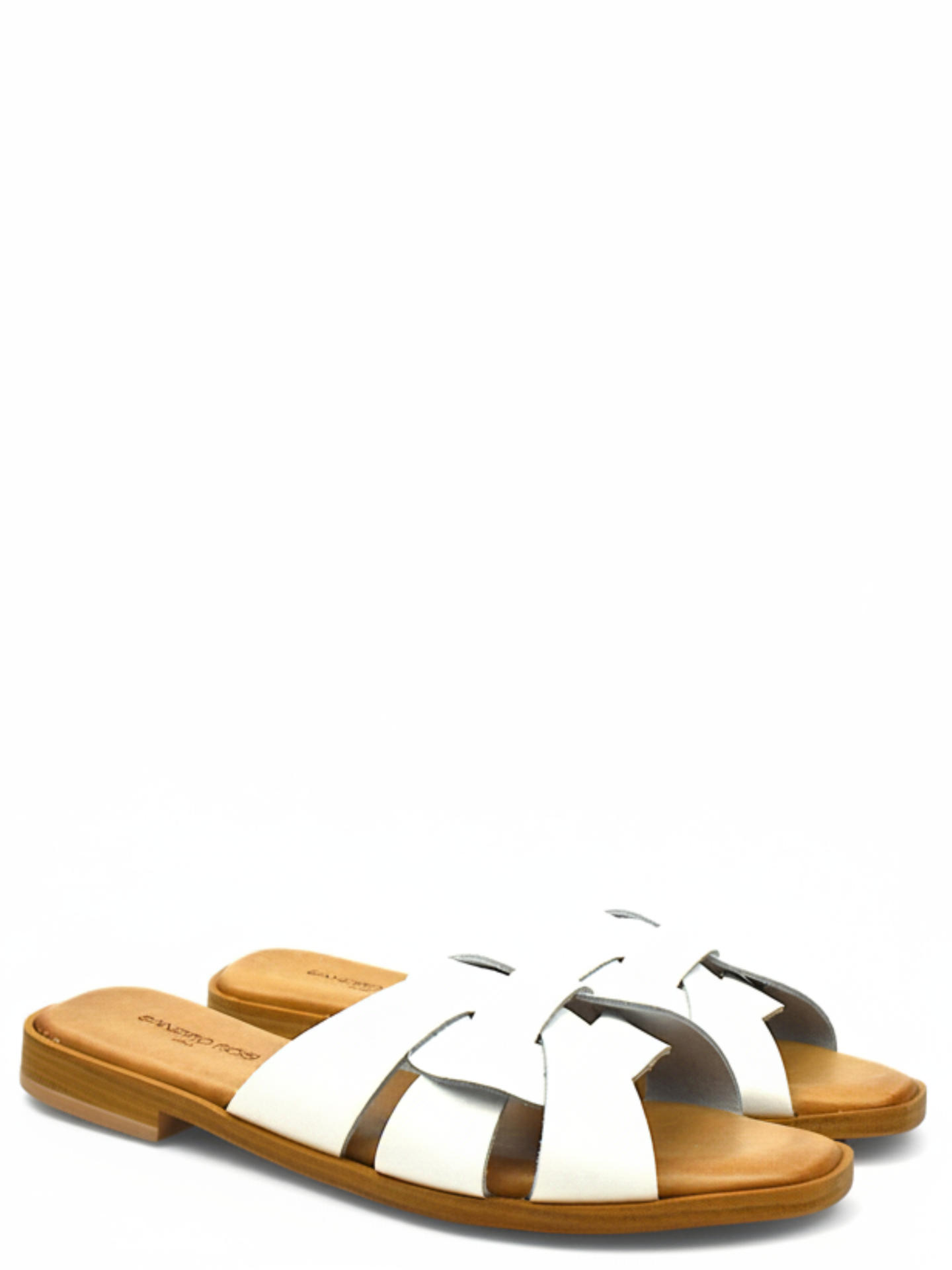 SANDALO BASSO SANDRO ROSI 4700 BIANCO