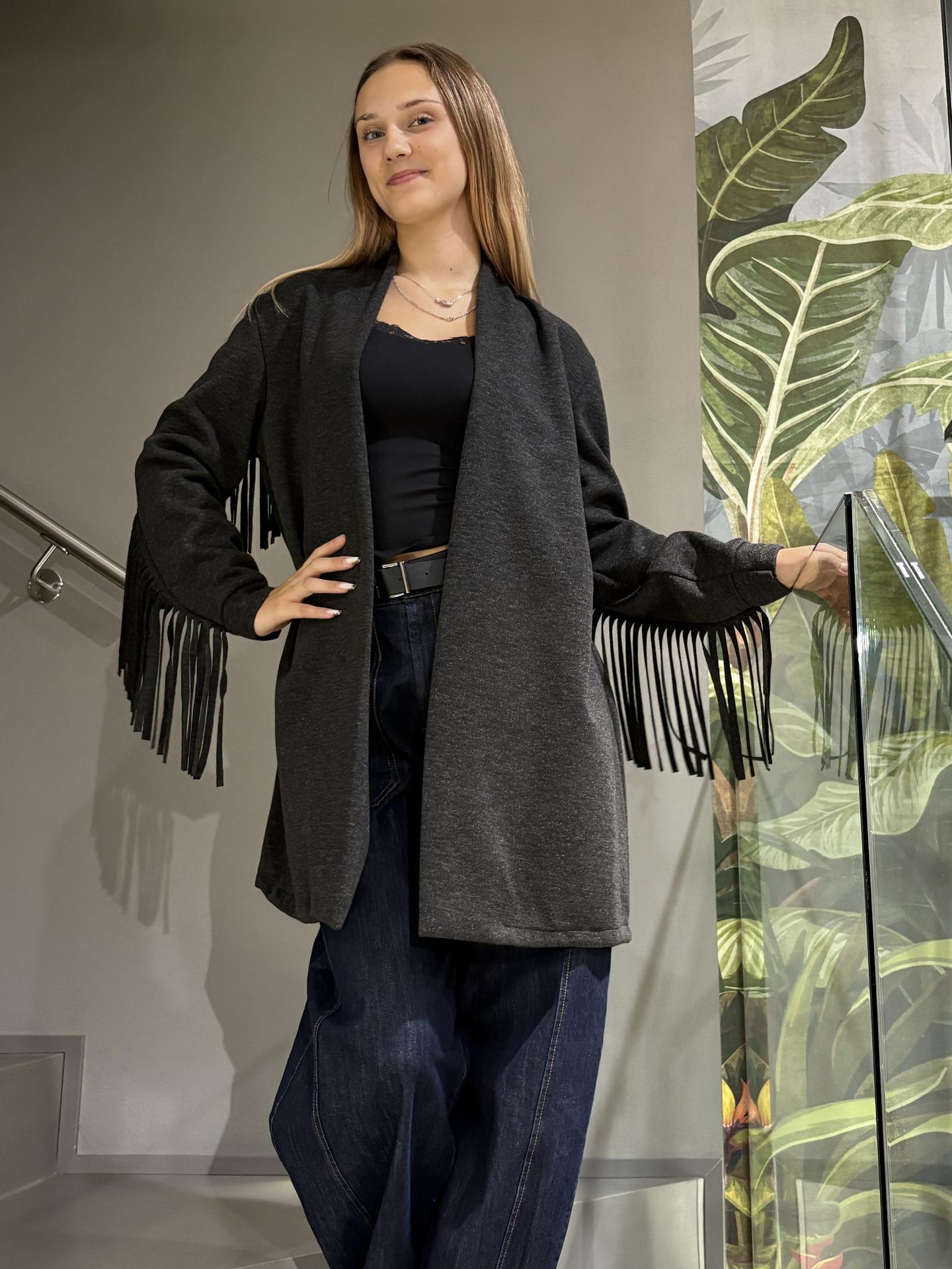 GIUBBINO SUSY MIX 56720 NERO