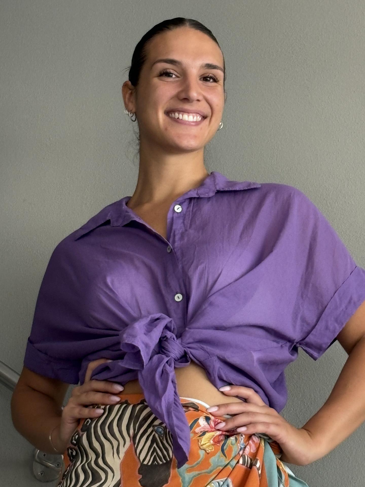CAMICIA SUSY MIX 60777C VIOLA