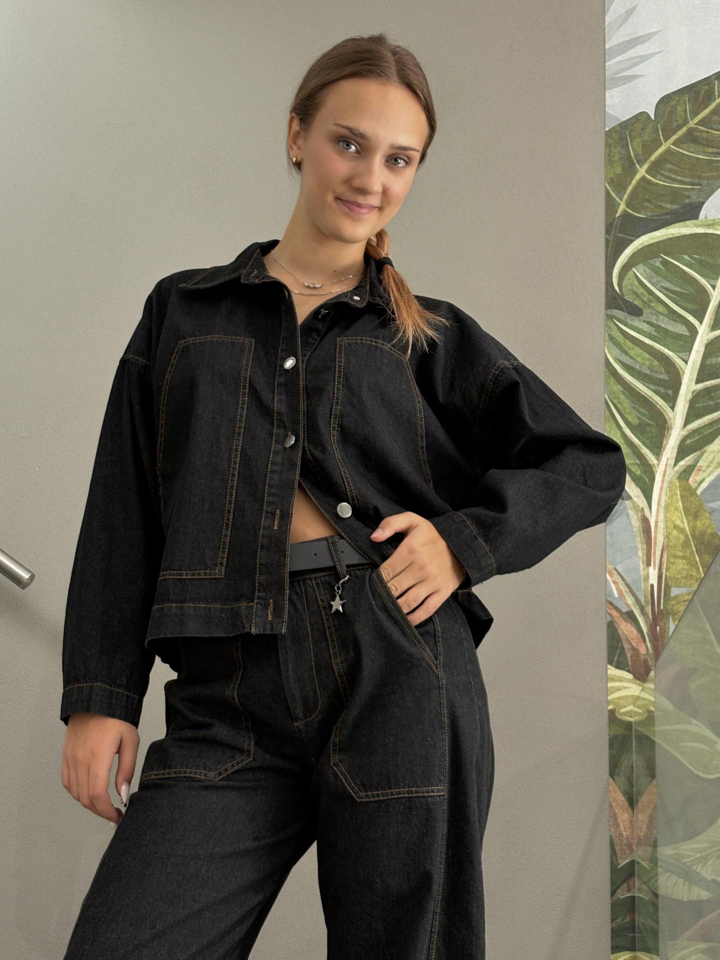 GIUBBINO SUSY MIX 61126GITA NERO