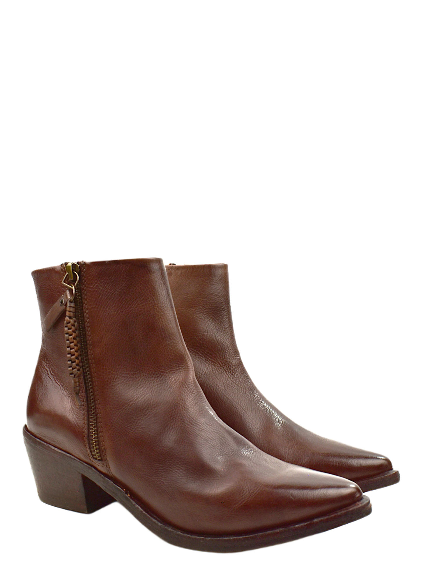 STIVALETTO ZOLFO 70211 MARRONE