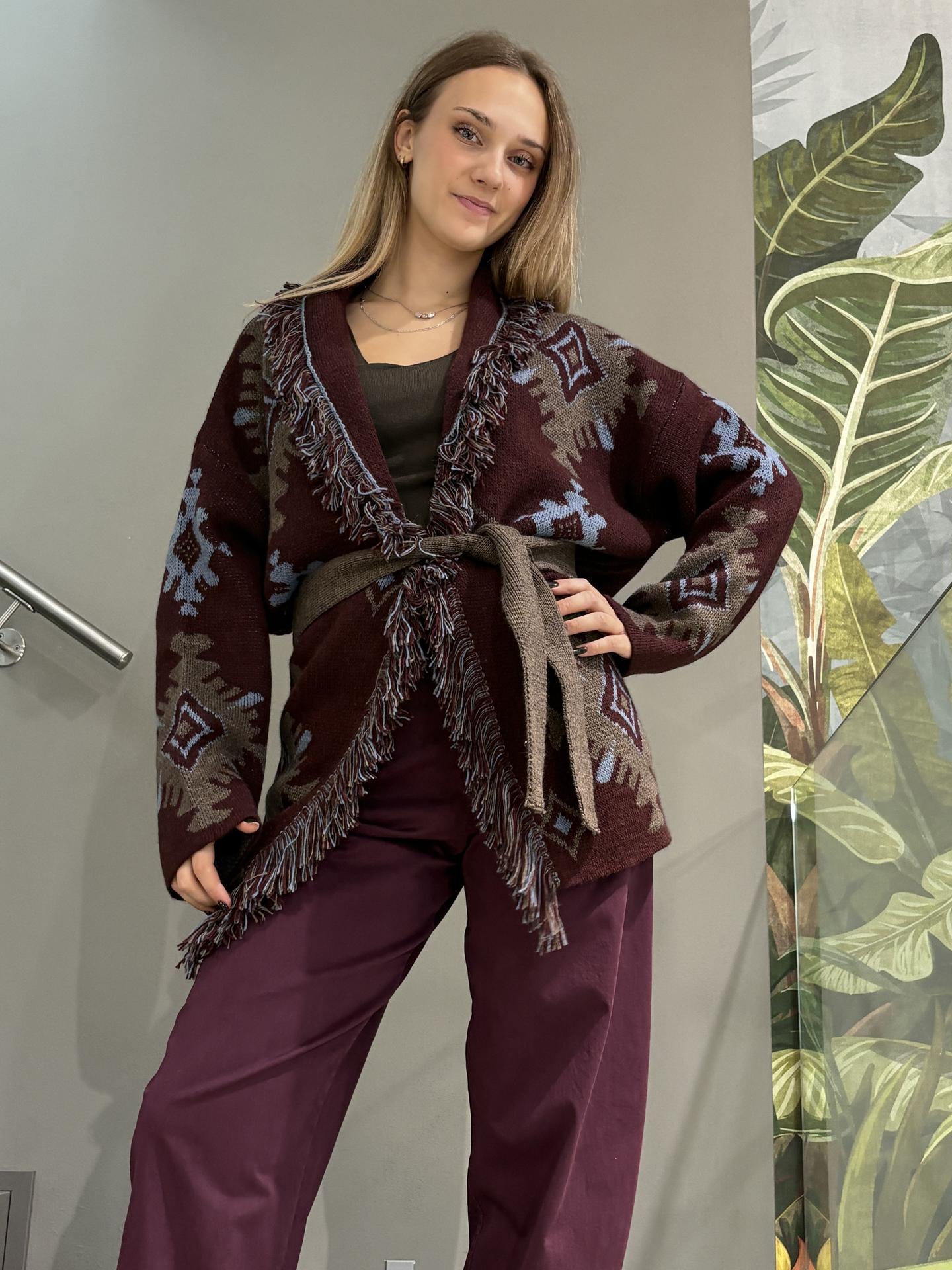 MAGLIA SUSY MIX 72277 BORDEAUX