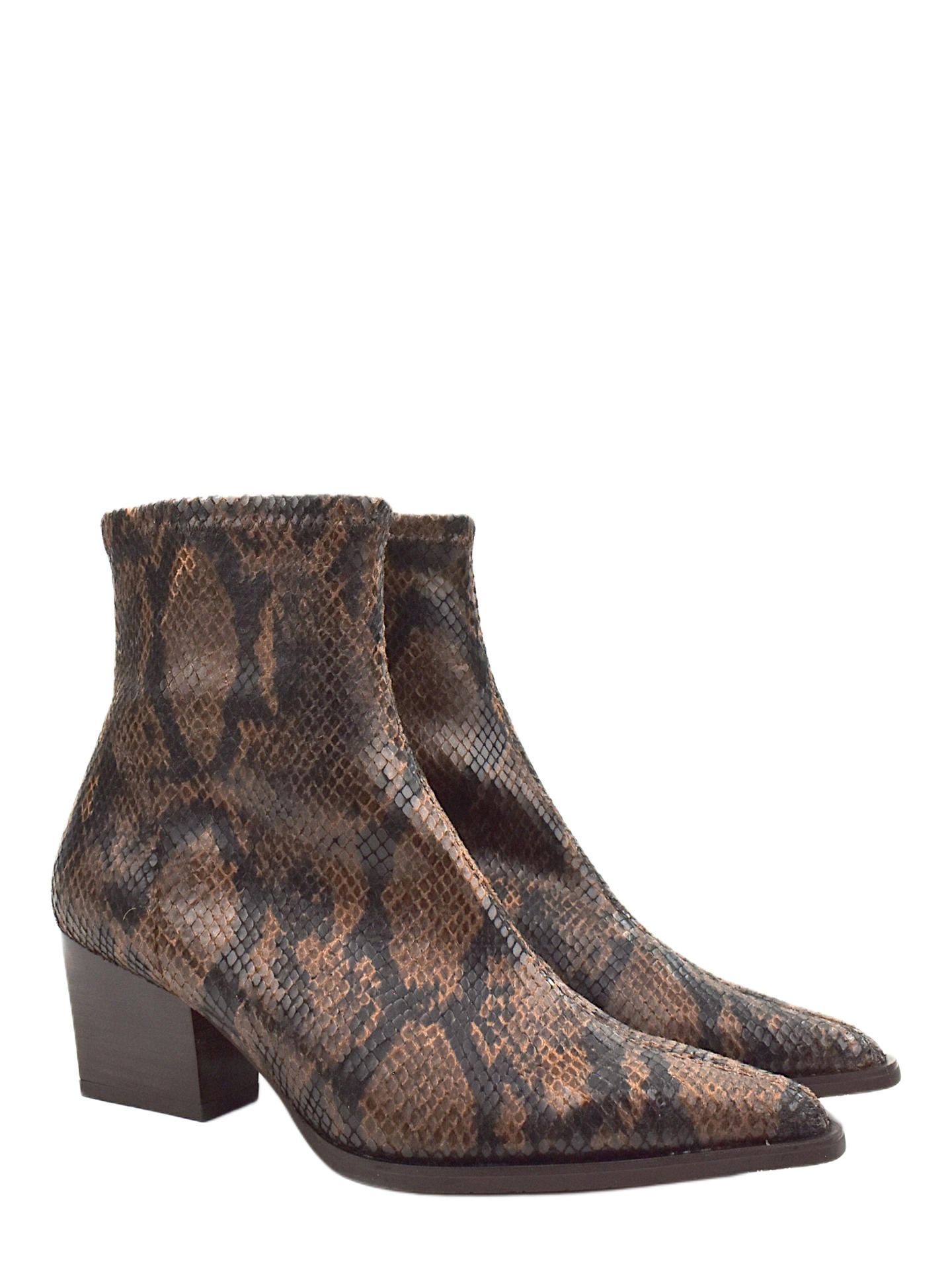 STIVALETTO ALTO MISS ELASTIC 781515 MARRONE