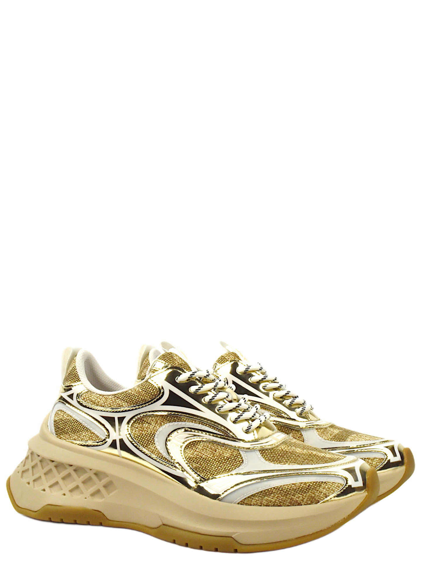 SNEAKERS EMANUELLE VEE 90212 ORO