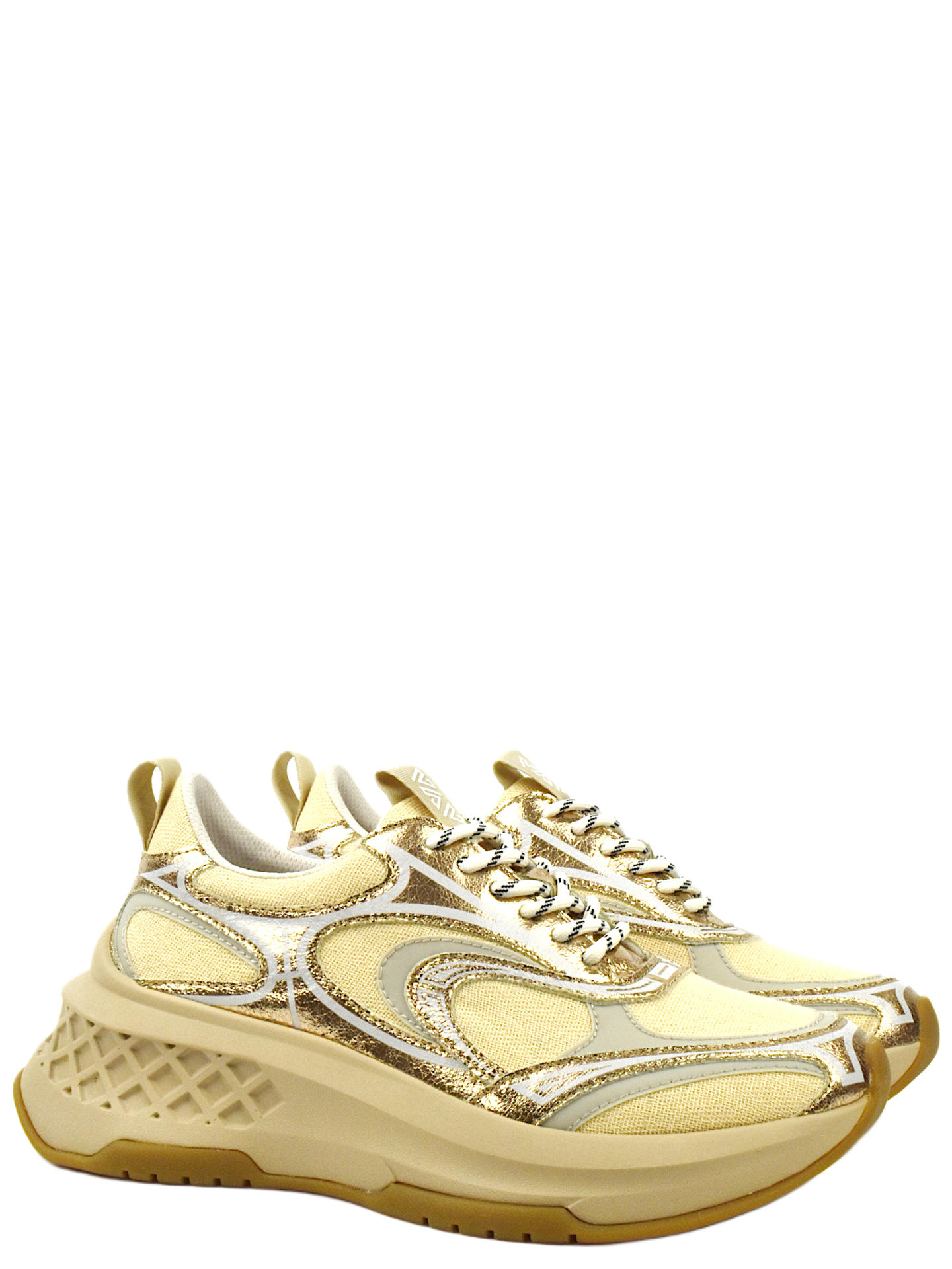 SNEAKERS EMANUELLE VEE 90215 BEIGE