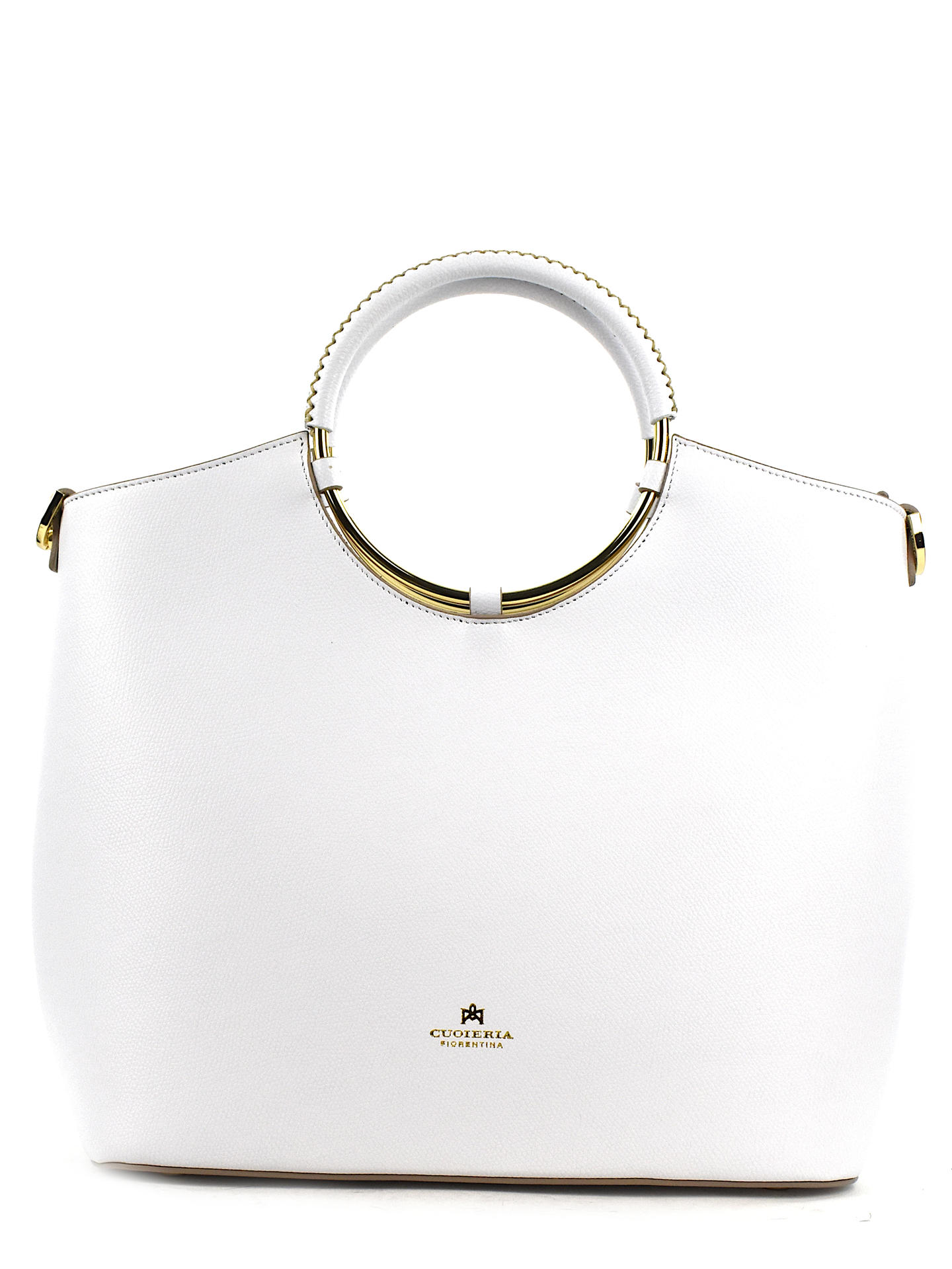 BORSA CUOIERIA FIORENTINA 9420 BIANCO