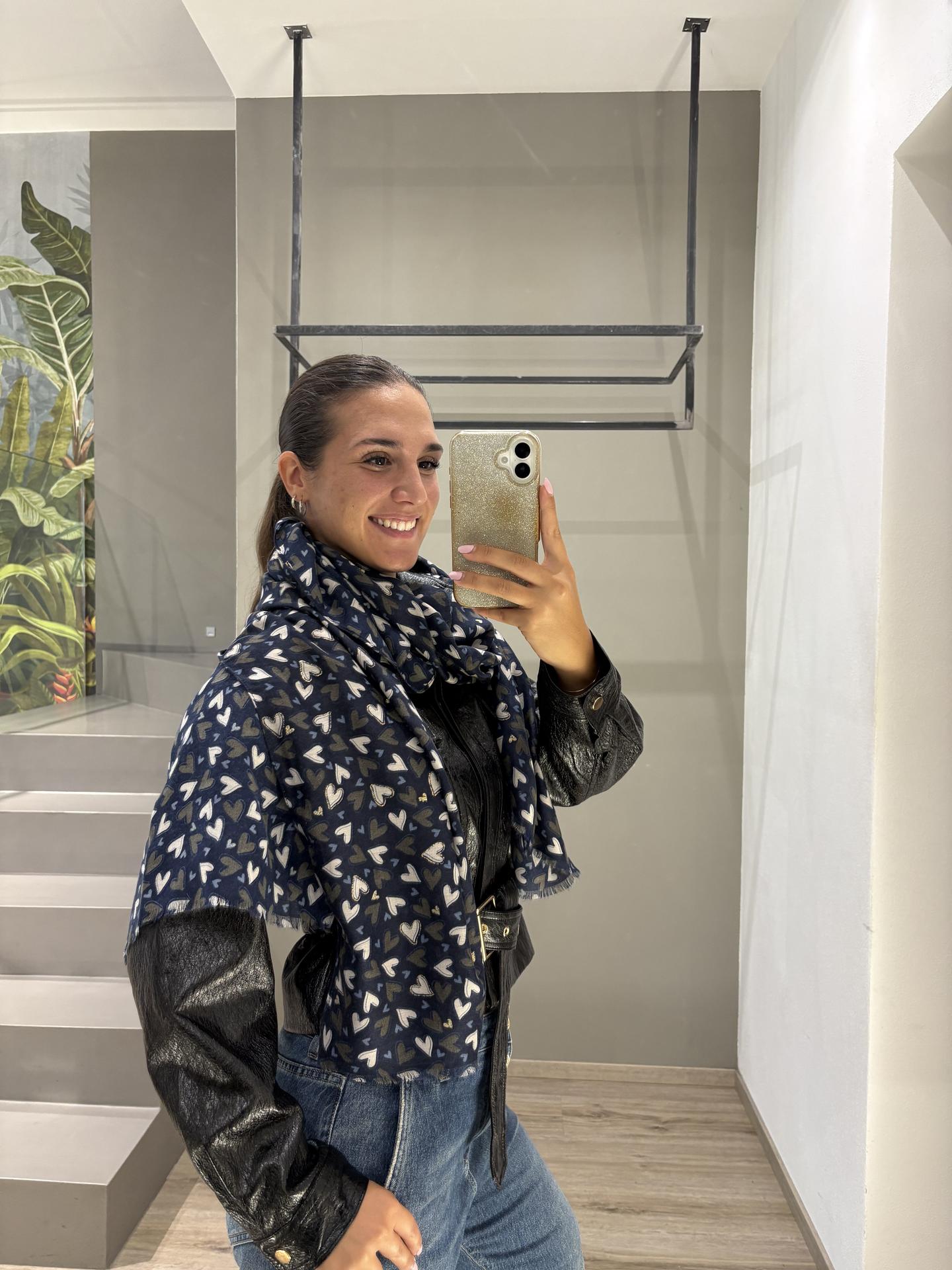 FOULARD SUSY STAR 9571RE BLUE