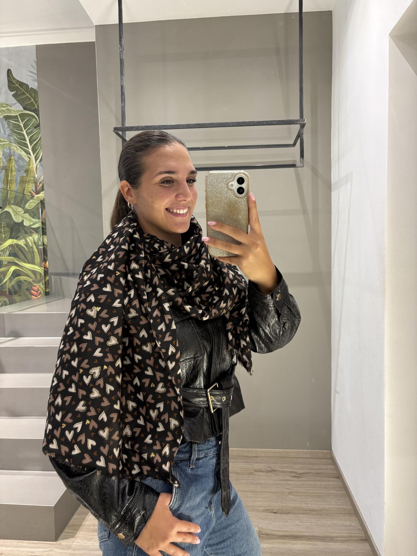 FOULARD SUSY STAR 9571RE NERO