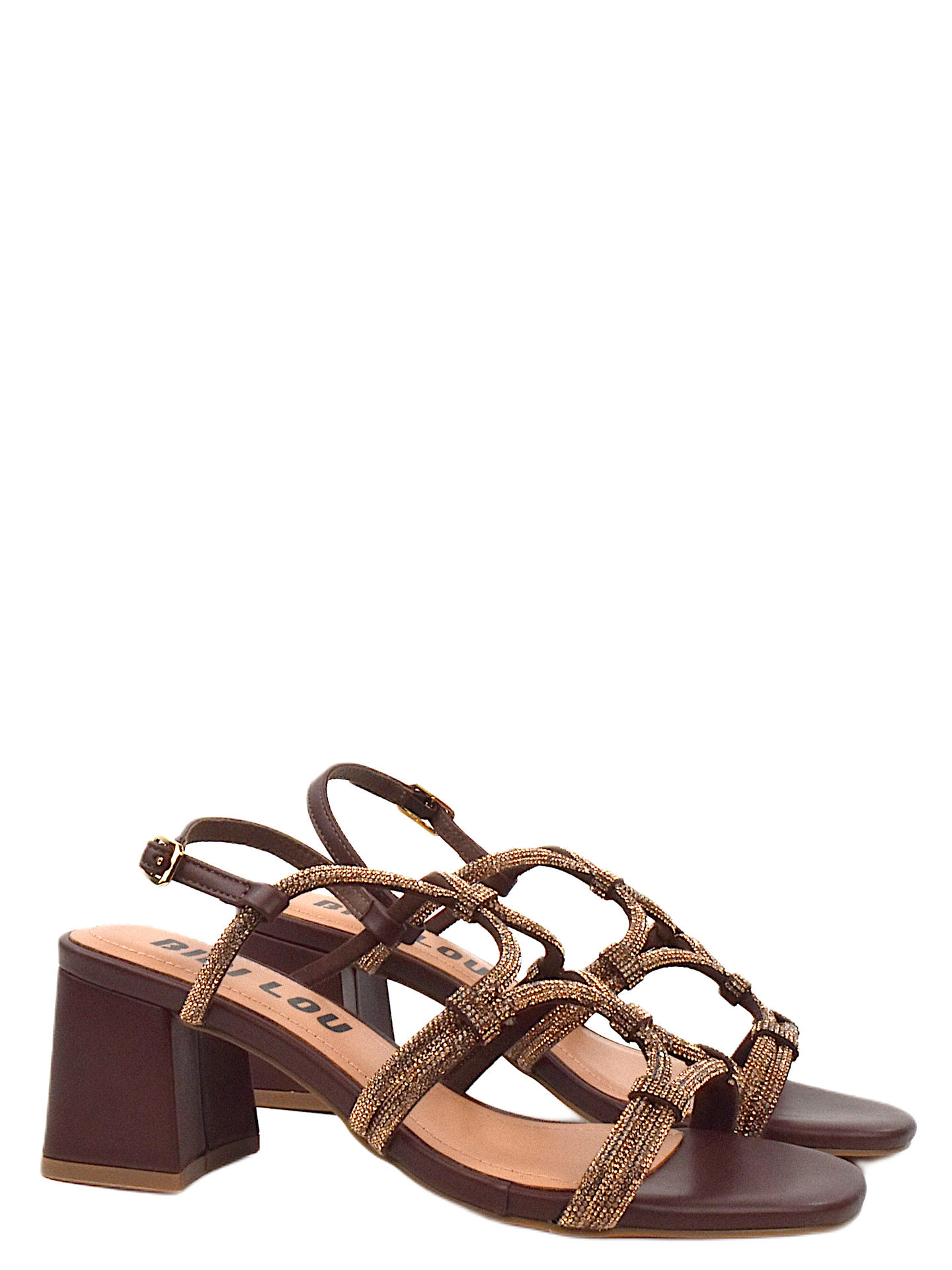 SANDALO ALTO BIBI LOU 958Z00 MARRONE