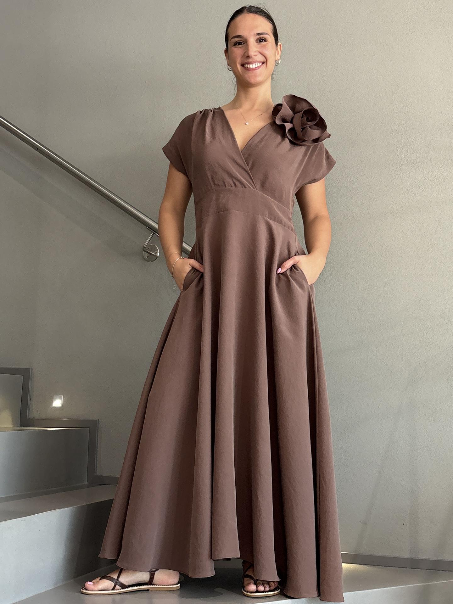 ABITO MOTEL A50347MO MARRONE