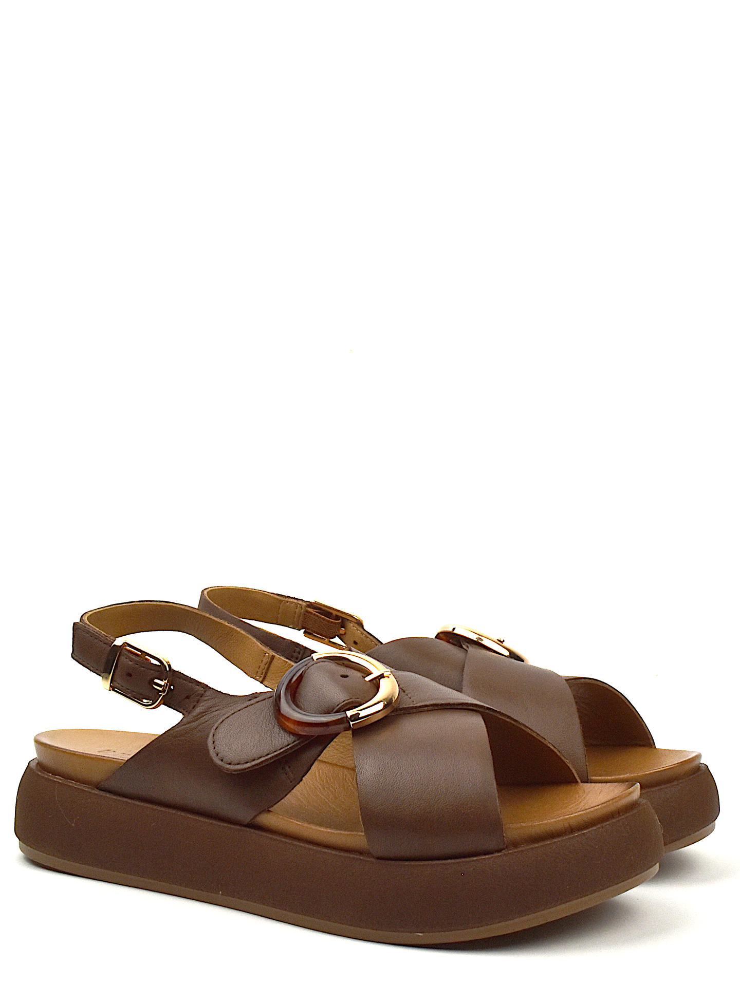 SANDALO BASSO INUOVO A96066 CUOIO