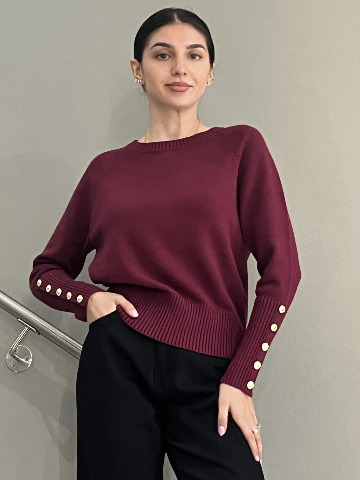 MAGLIA KOCCA ARWAN BORDEAUX