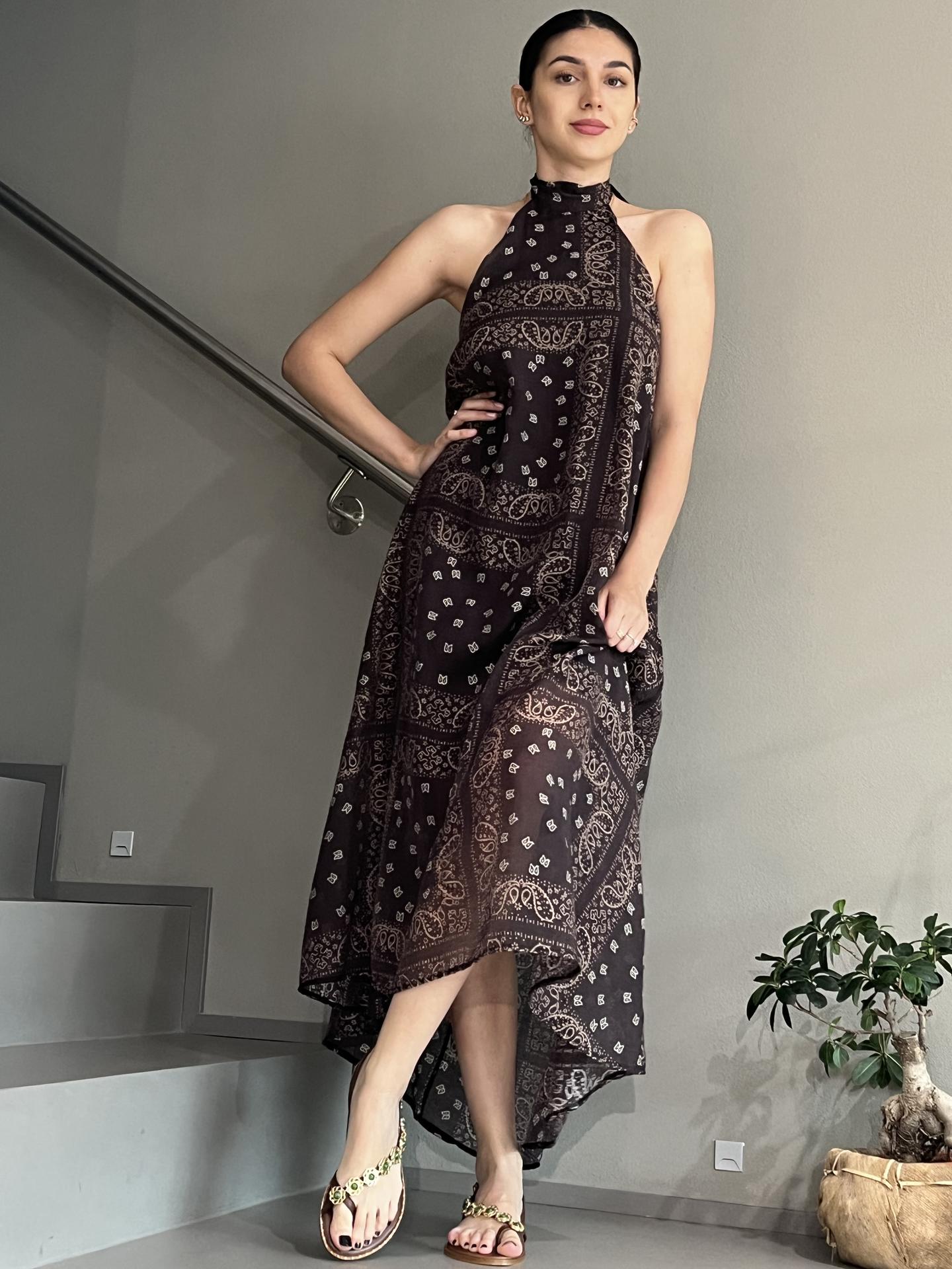 ABITO HAVEONE AVEN228 MARRONE