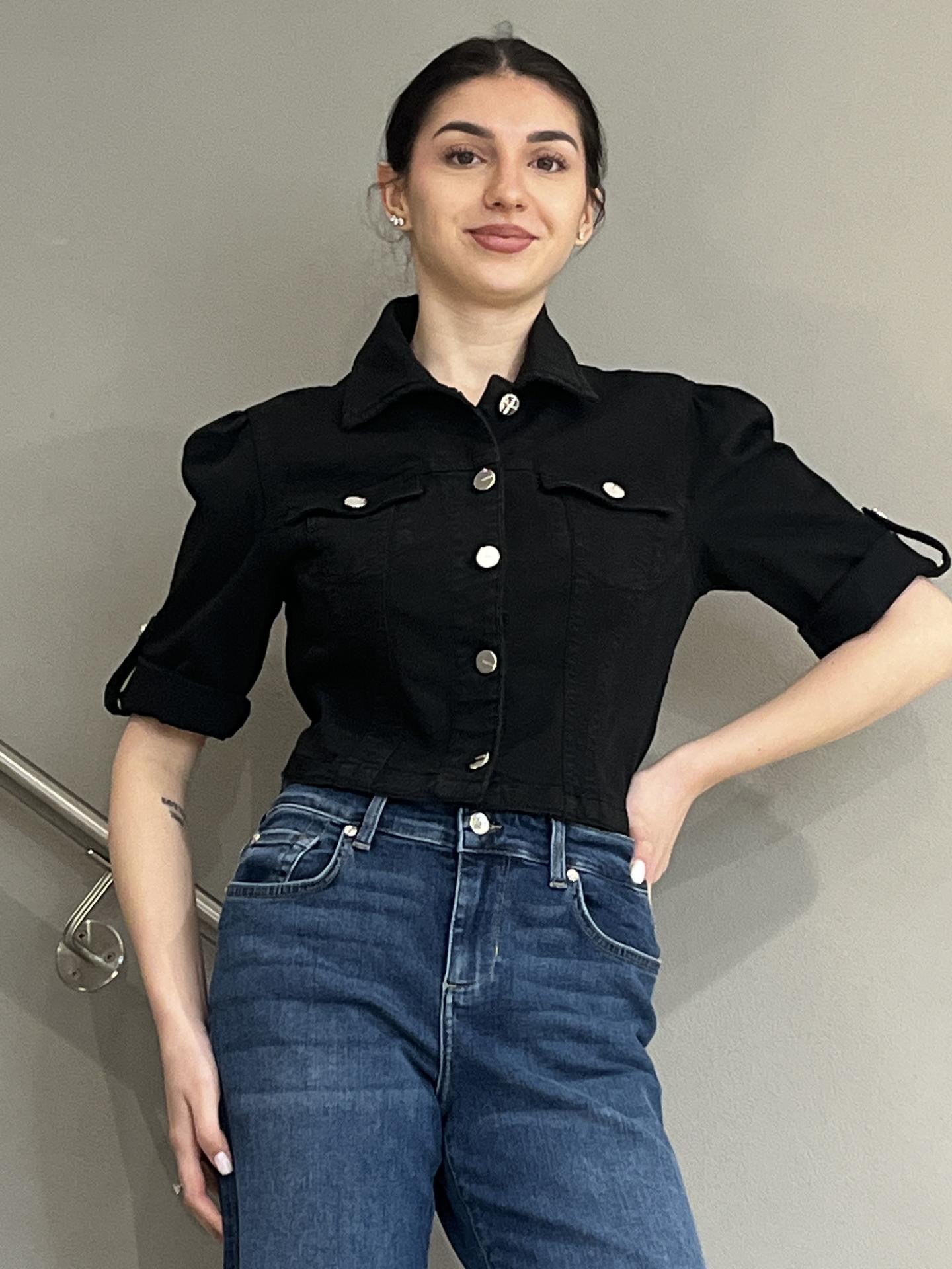 GIUBBINO KOCCA BAKARI3 NERO